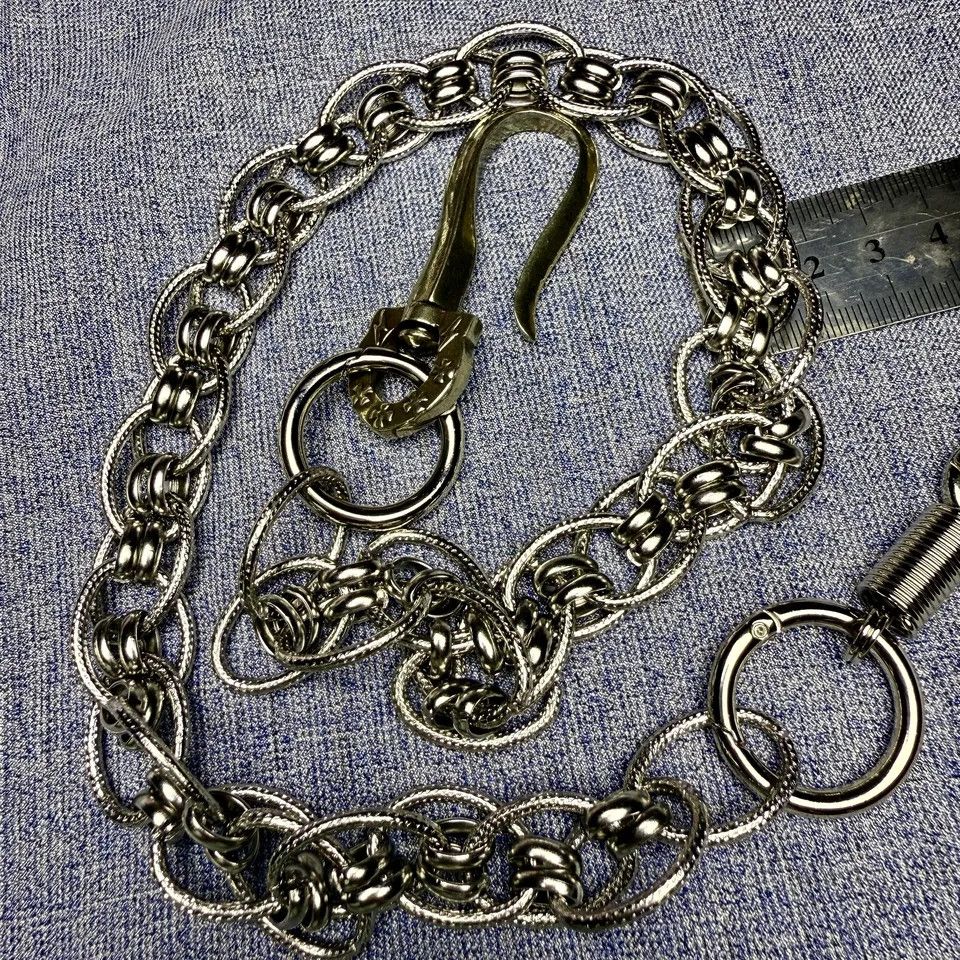 Jewelry × Vintage Solid Handmade Weaving Chain Pants Size ONE SIZE - 2 Thumbnail