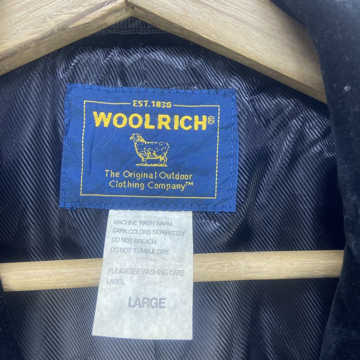Woolrich Woolen Mills Woolrich Black Velvet Jacket Coat Size US S / EU 44-46 / 1 - 10 Thumbnail