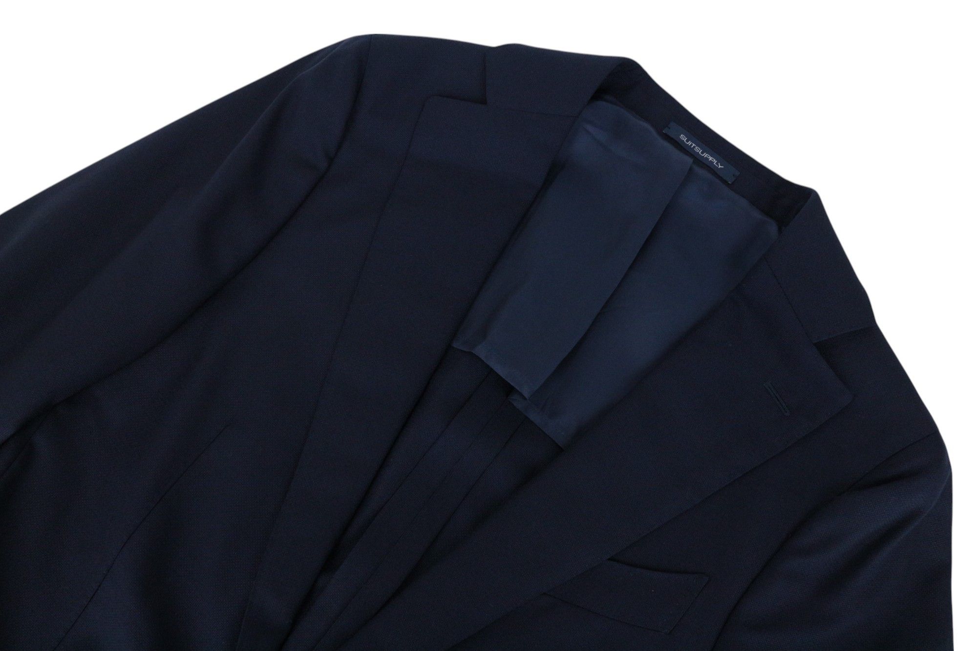 Suitsupply LA SPALLA UK36R Blue Wool 2 Piece Suit 67633 Size 36R - 6 Thumbnail