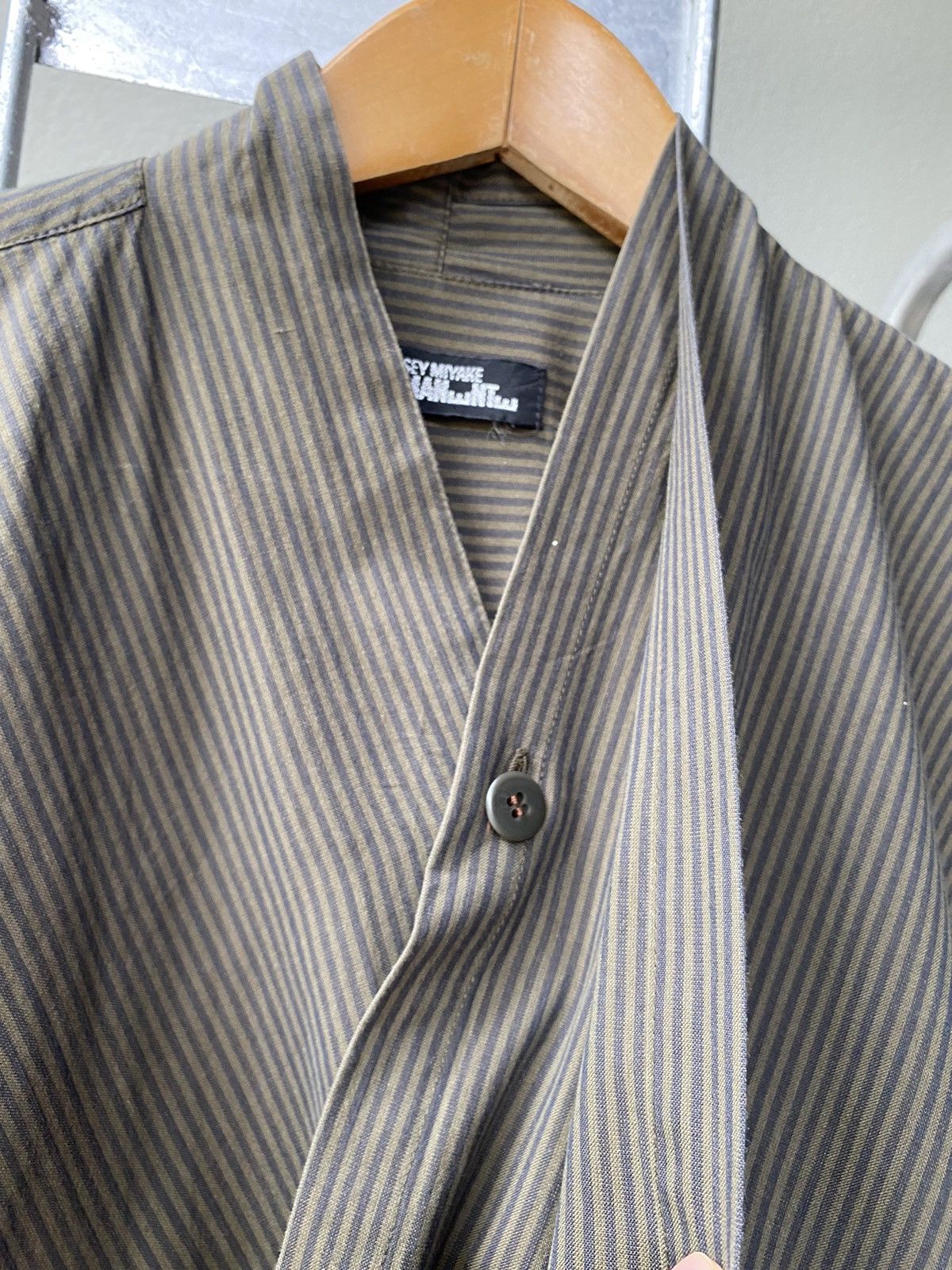 Issey Miyake Issey Miyake Permanent wrapped strips shirt. Size US M / EU 48-50 / 2 - 8 Thumbnail