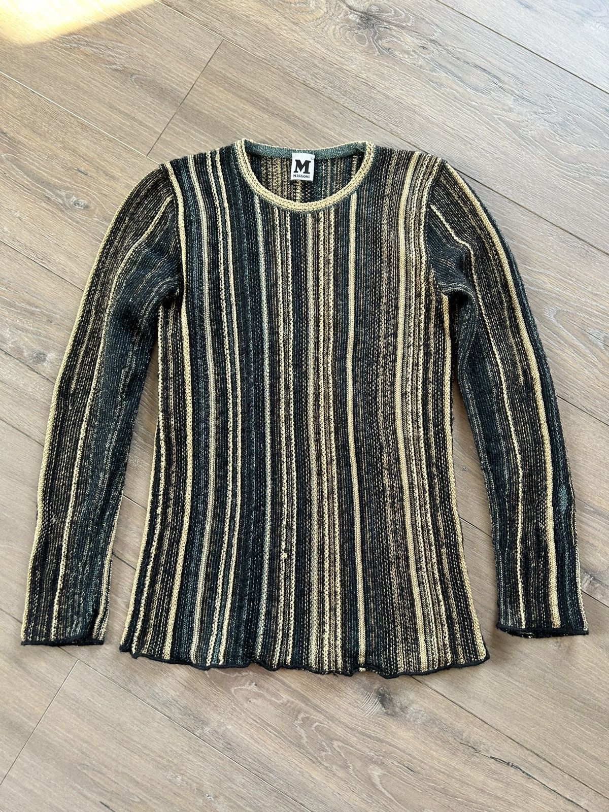 Missoni Missoni gold longsleeve S Size S / US 4 / IT 40 - 1 Thumbnail