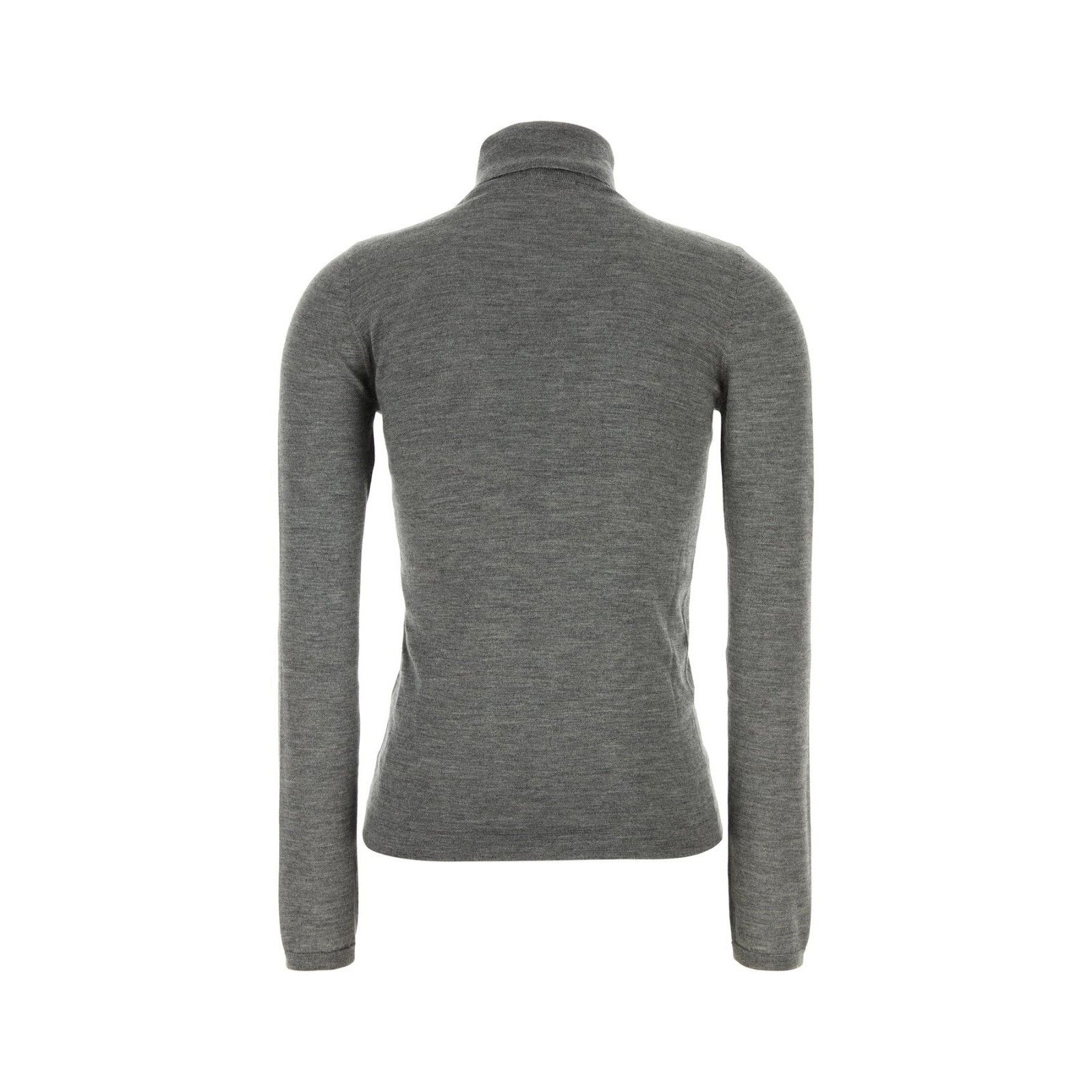 Brunello Cucinelli BRUNELLO CUCINELLI Grey Cashmere Blend Sweater New & Authent Size S / US 4 / IT 40 - 2 Thumbnail