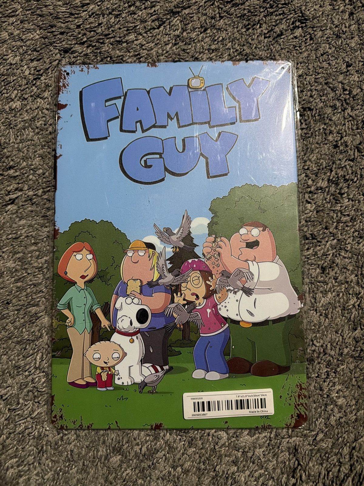 Hypebeast Family Guy Collectible Metal Sign Size ONE SIZE - 1 Thumbnail