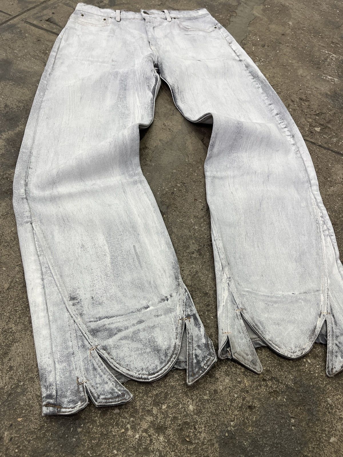 Y/Project Y/Project SS25 Painted Tudor Jeans (unisex) Size US 32 / EU 48 - 2 Thumbnail