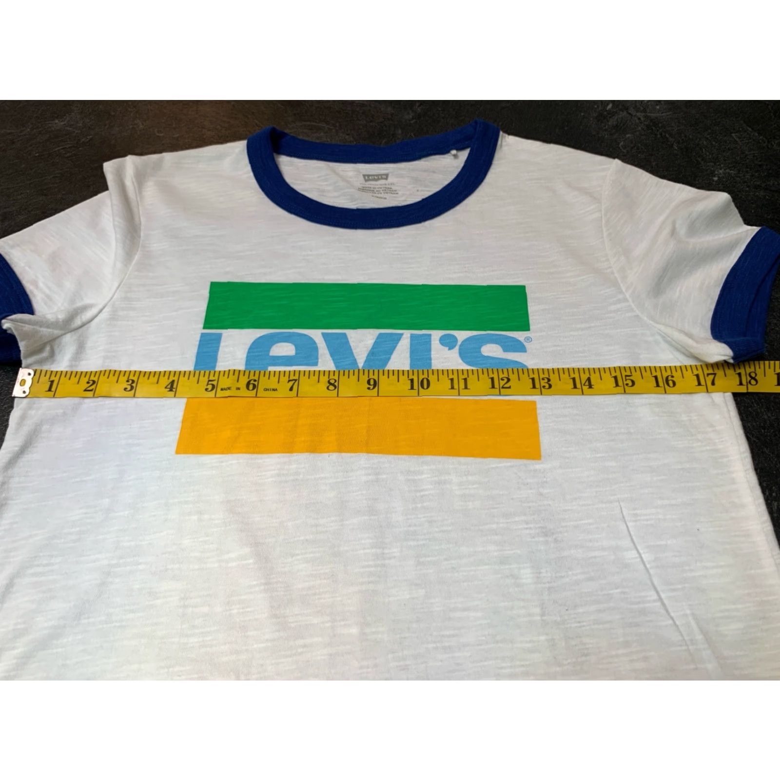 Levi's Levi's Women’s T-Shirt S White Logo Cotton Short Sleeve Jersey Classic Summer Size S / US 4 / IT 40 - 4 Thumbnail