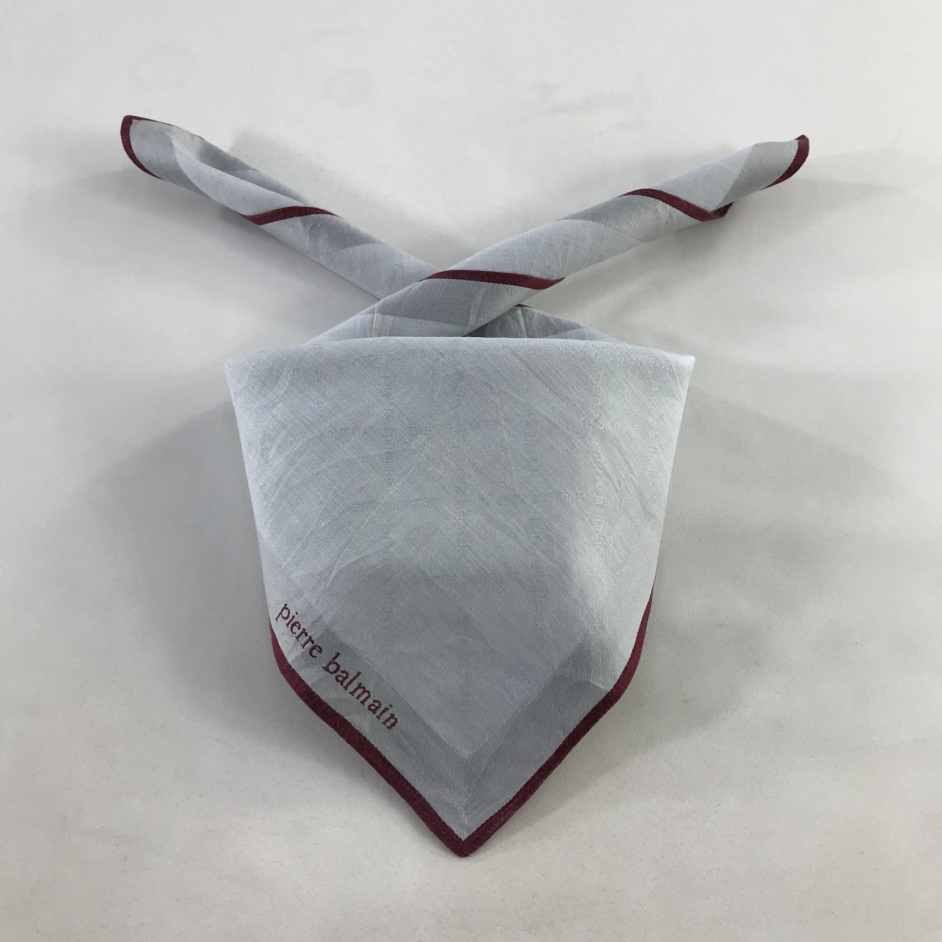 Pierre Balmain × Vintage Pierre Balmain Bandana / Handkerchief / Neckerchief - S1045 Size ONE SIZE - 3 Thumbnail