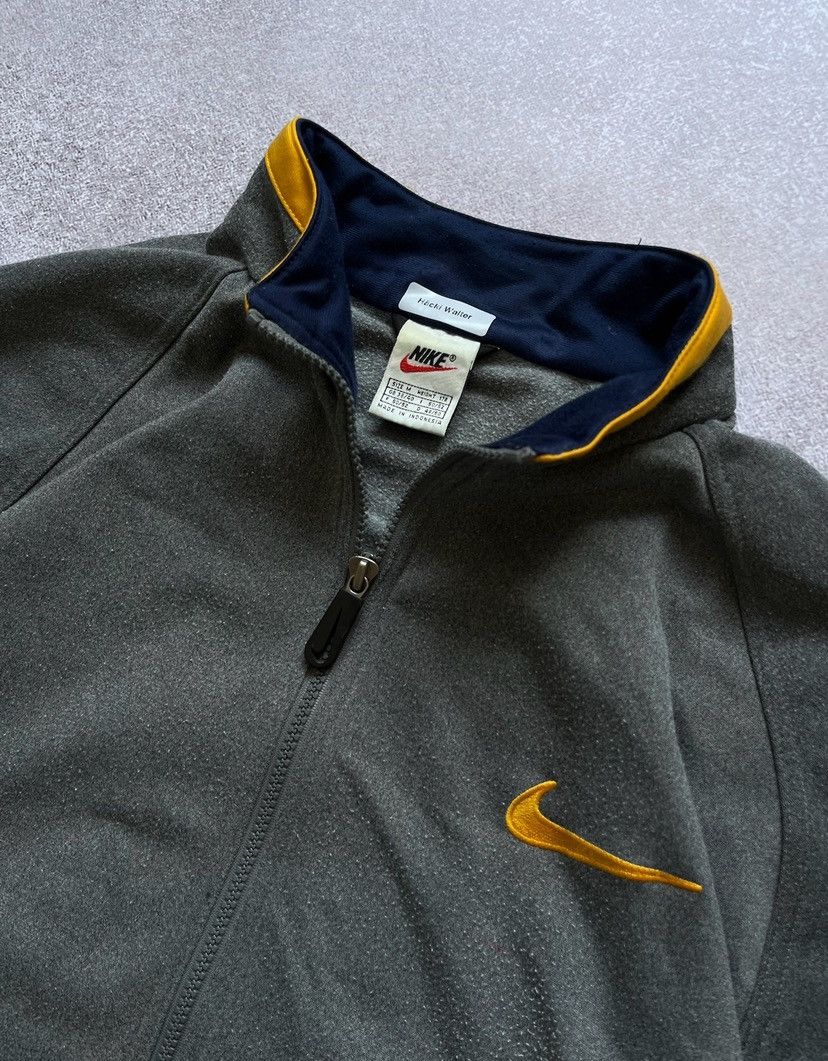 Nike Vintage Nike Swoosh Grey Olympic Zip-up Jacket Y2K M Size US M / EU 48-50 / 2 - 4 Thumbnail