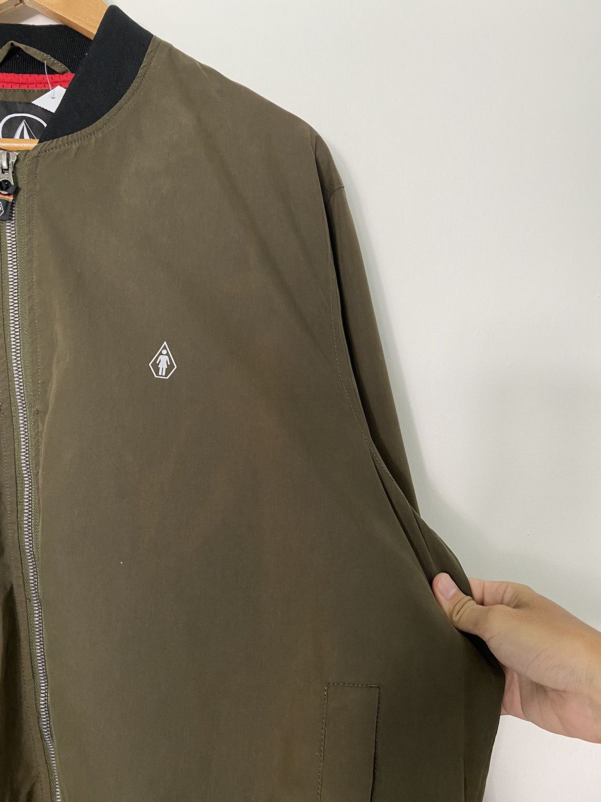 Girl Skateboards × Volcom Volcom X Girl Skatebords Bombers Jacket Size US L / EU 52-54 / 3 - 4 Thumbnail