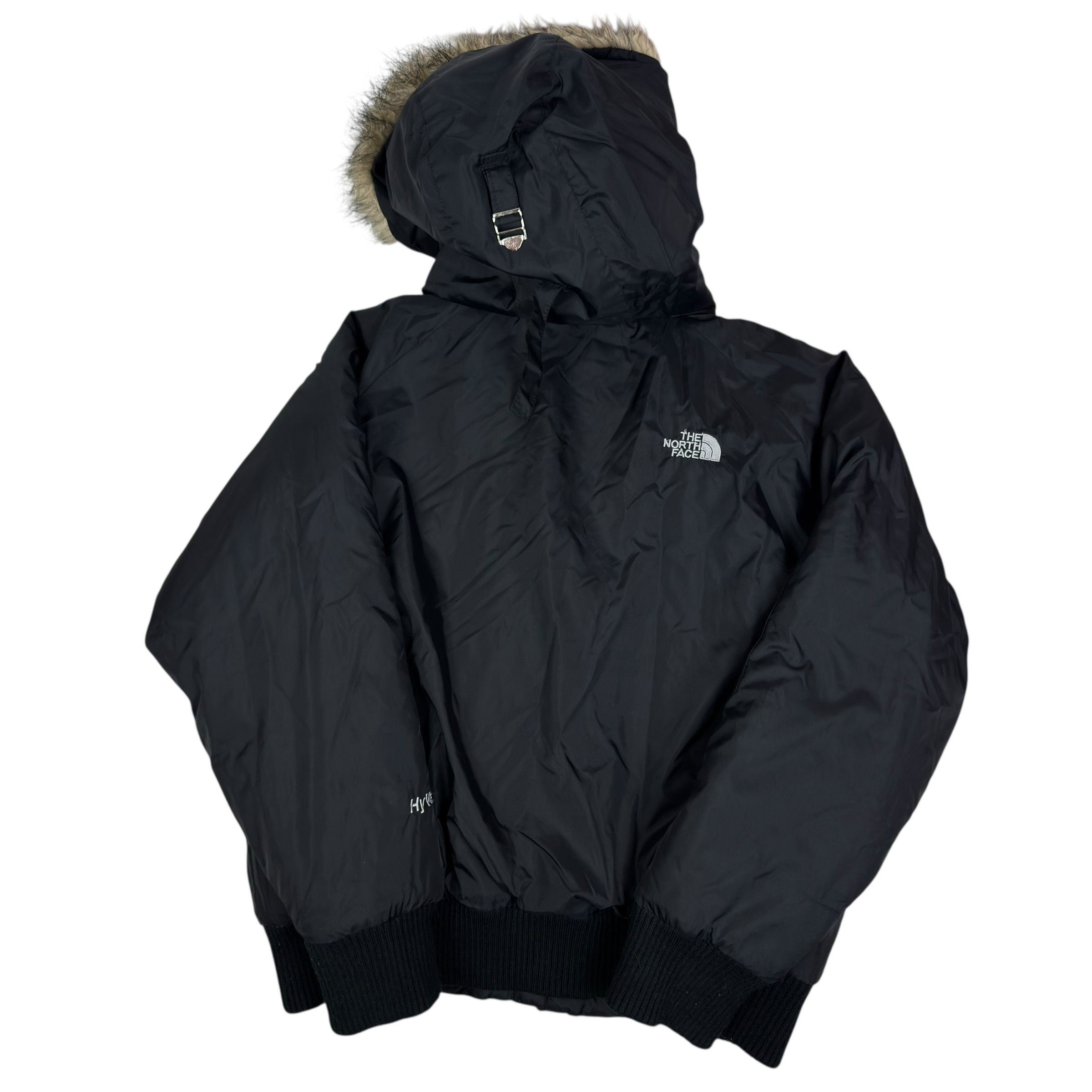 The North Face The North Face Hyvent Women's Black Fur Gotham Parka Jacket Size L / US 10 / IT 46 - 3 Thumbnail