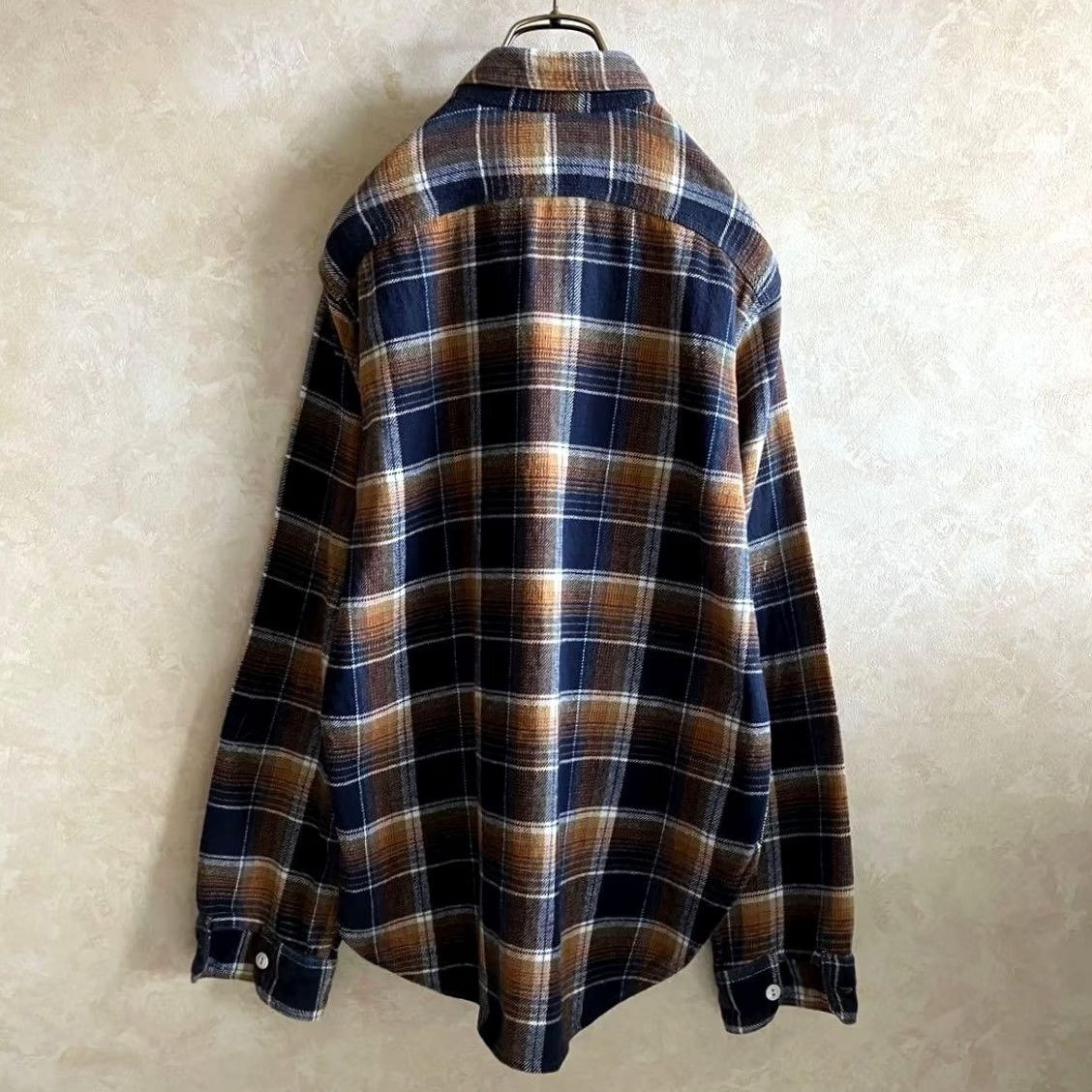 Engineered Garments ENGINEERED GARMENTS OMBRE CHECK FLANNEL SHIRT MEN MULTICOLOR COTTON SIZE M USED Size US M / EU 48-50 / 2 - 4 Thumbnail
