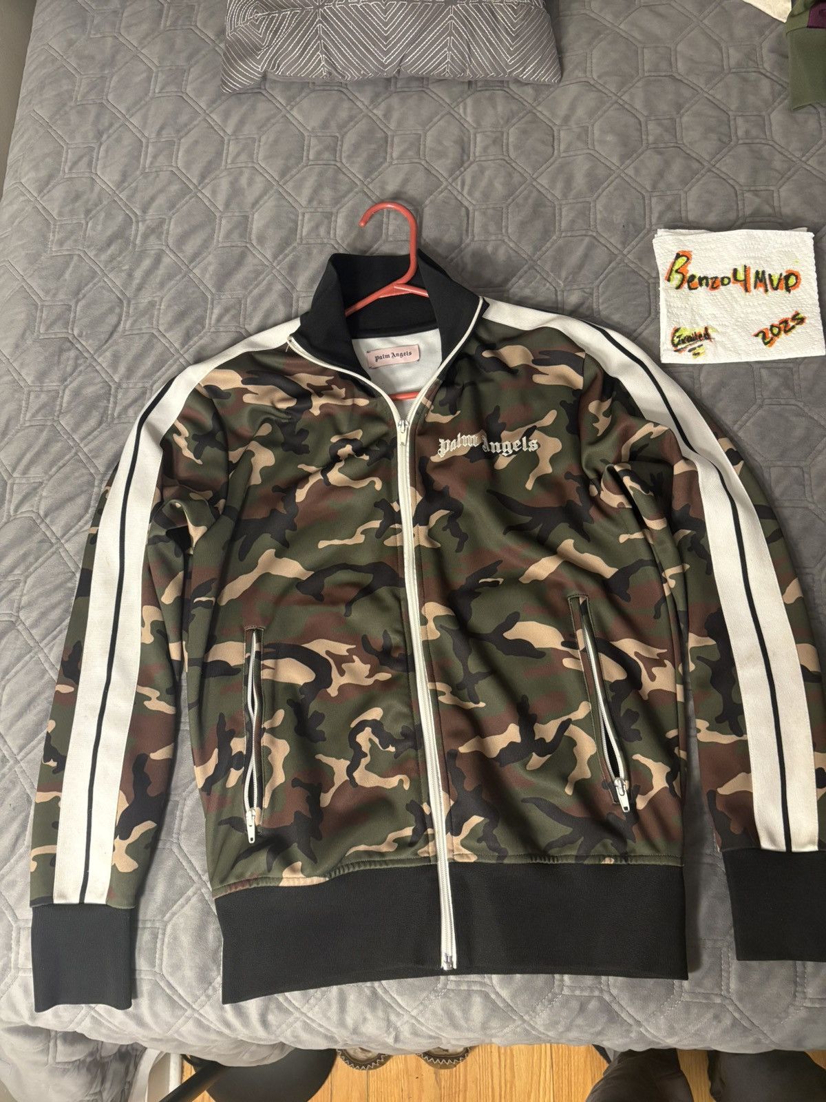 Palm Angels Palm Angels Classic Zip Jacket Camo Size US XS / EU 42 / 0 - 1 Thumbnail