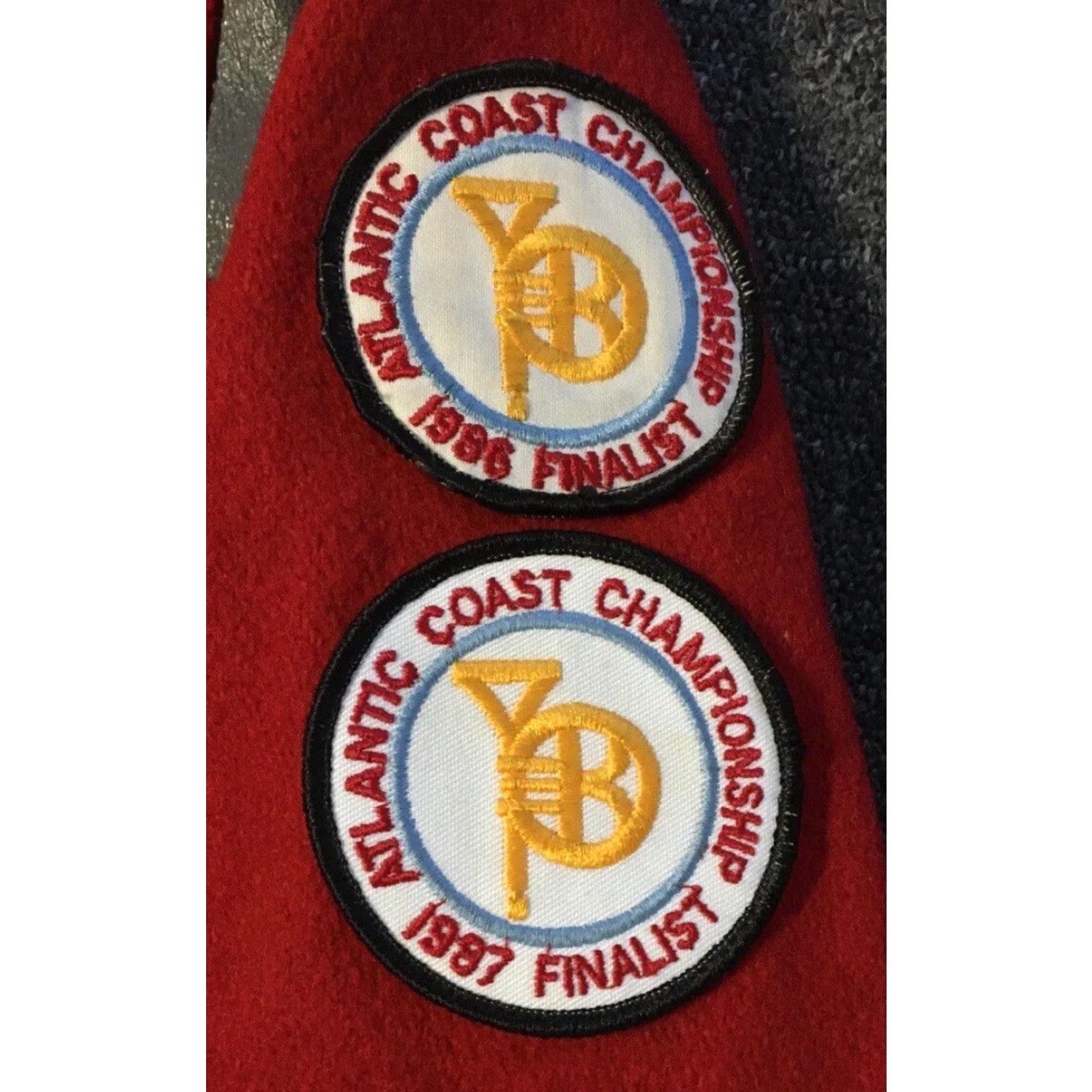 Vintage VINTAGE Varsity Jacket S Red 80s 90s Band Letterman Wool USA Chain Stitch Men Small College Football Basketball Grunge School Track Team Bomber Combo Size US S / EU 44-46 / 1 - 6 Thumbnail