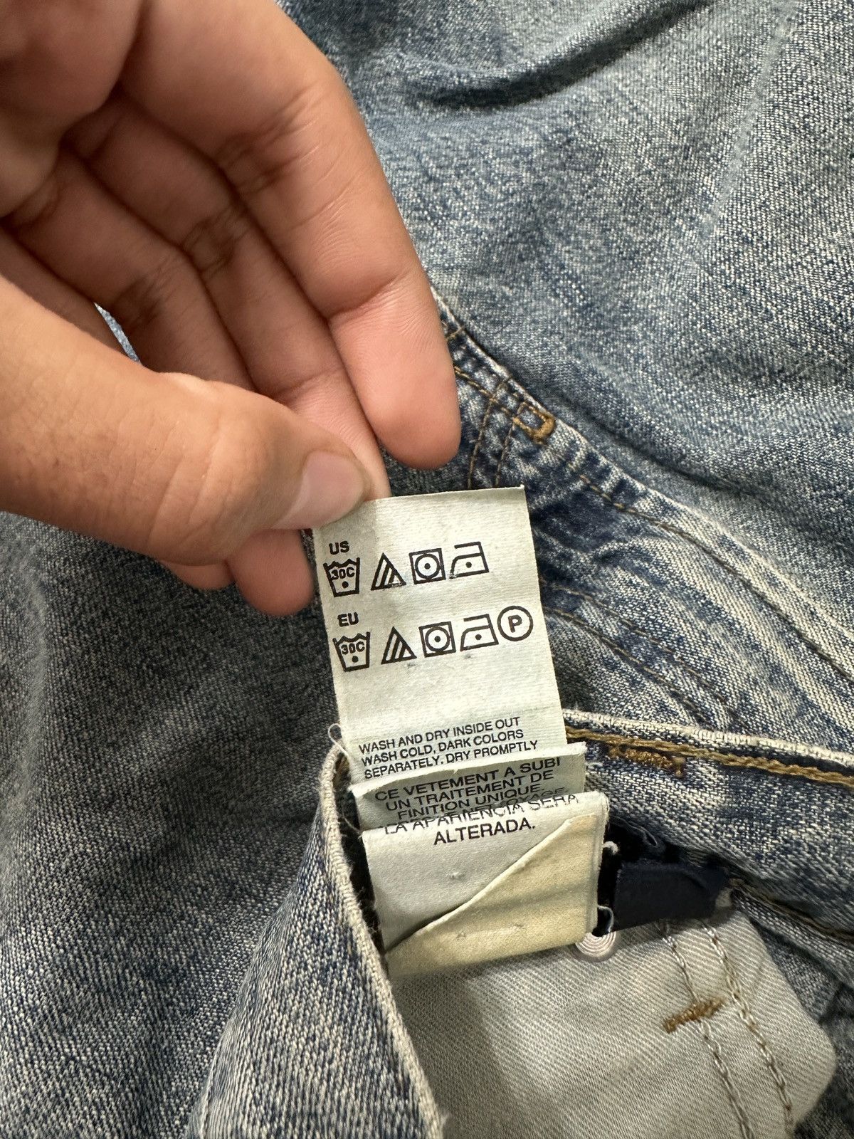 Tommy Hilfiger Tommy Hilfiger Baggy Jeans Size US 34 / EU 50 - 6 Thumbnail