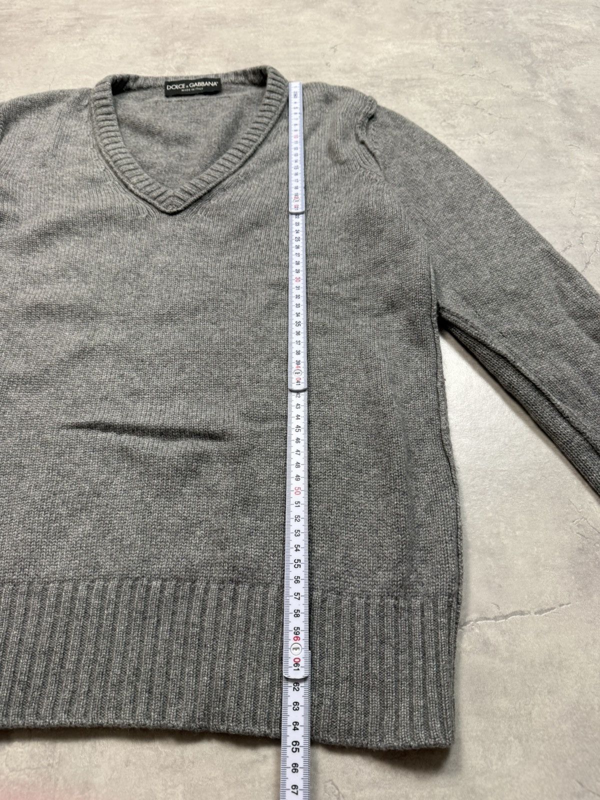 Dolce & Gabbana Dolce Gabbana Back Logo Wool Luxury Sweater Size S / US 4 / IT 40 - 9 Thumbnail