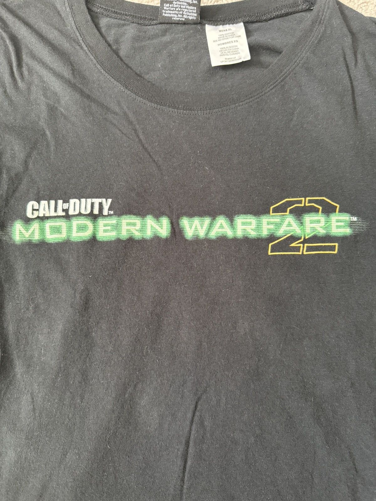 Vintage Call of Duty Modern Warfare 2 logo vintage longsleeve Size US L / EU 52-54 / 3 - 1 Thumbnail
