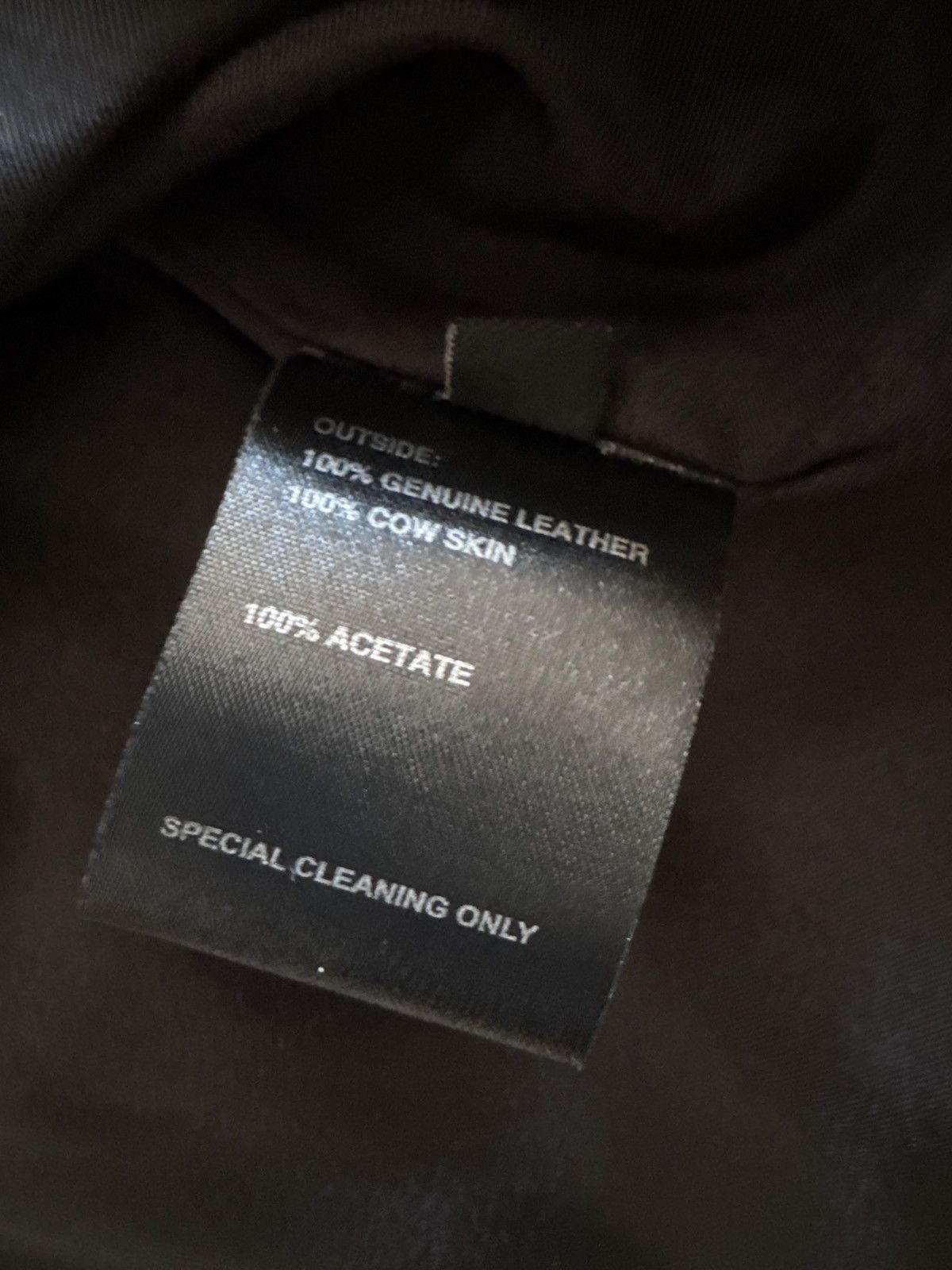 Designer PEARLED IVORY Distressed Leather Blouson Size US S / EU 44-46 / 1 - 5 Thumbnail