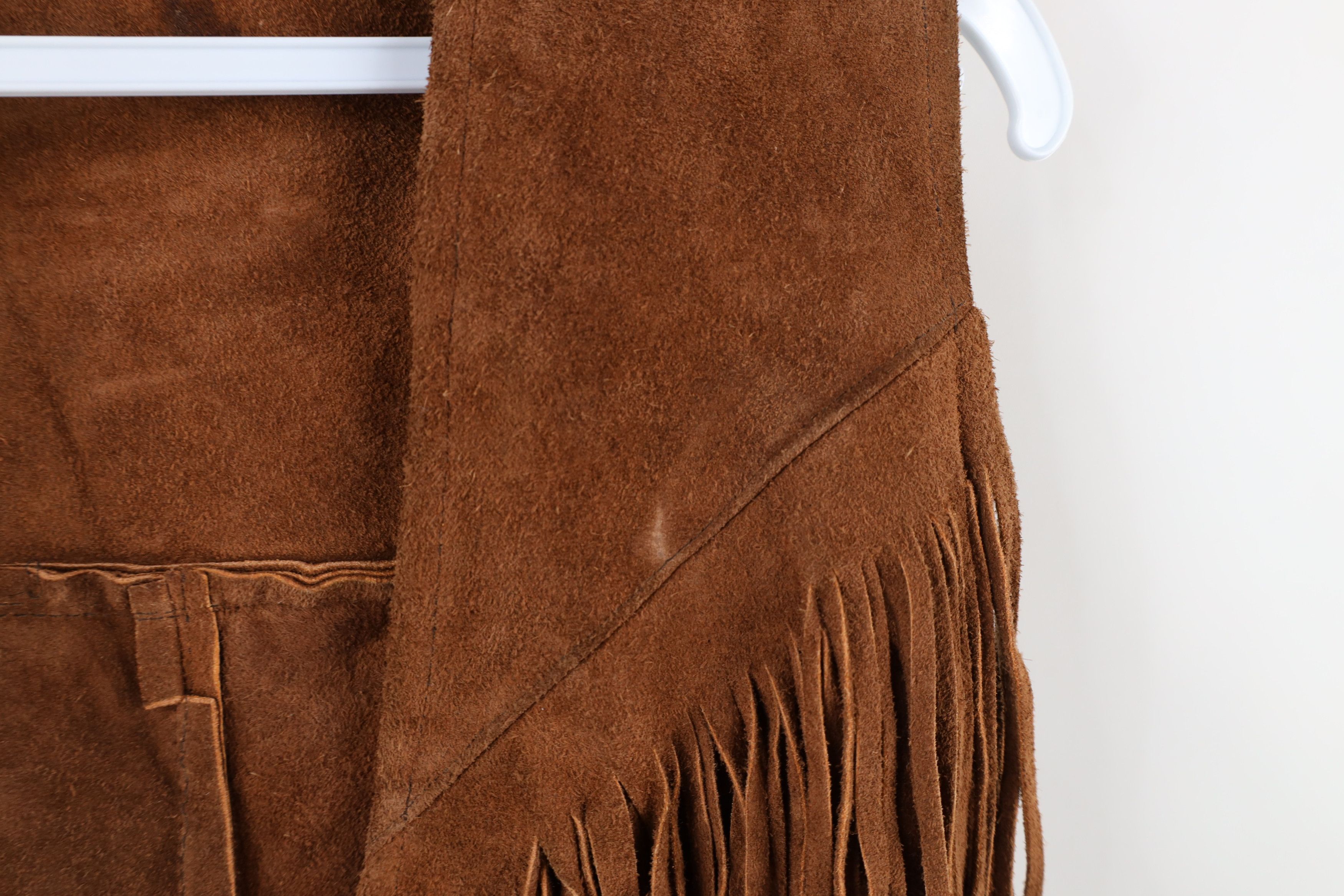 Vintage Vintage 60s 70s Streetwear Leather Western Open Vest USA Size US M / EU 48-50 / 2 - 4 Thumbnail