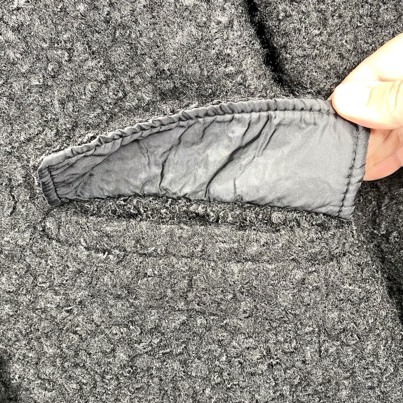 Jessica Simpson Jessica Simpson Black Sherpa Coat Jacket Women S Oversized Pockets Collared Removable Fur Collar Mid-Length Winter Fall Overcoat Size S / US 4 / IT 40 - 3 Thumbnail