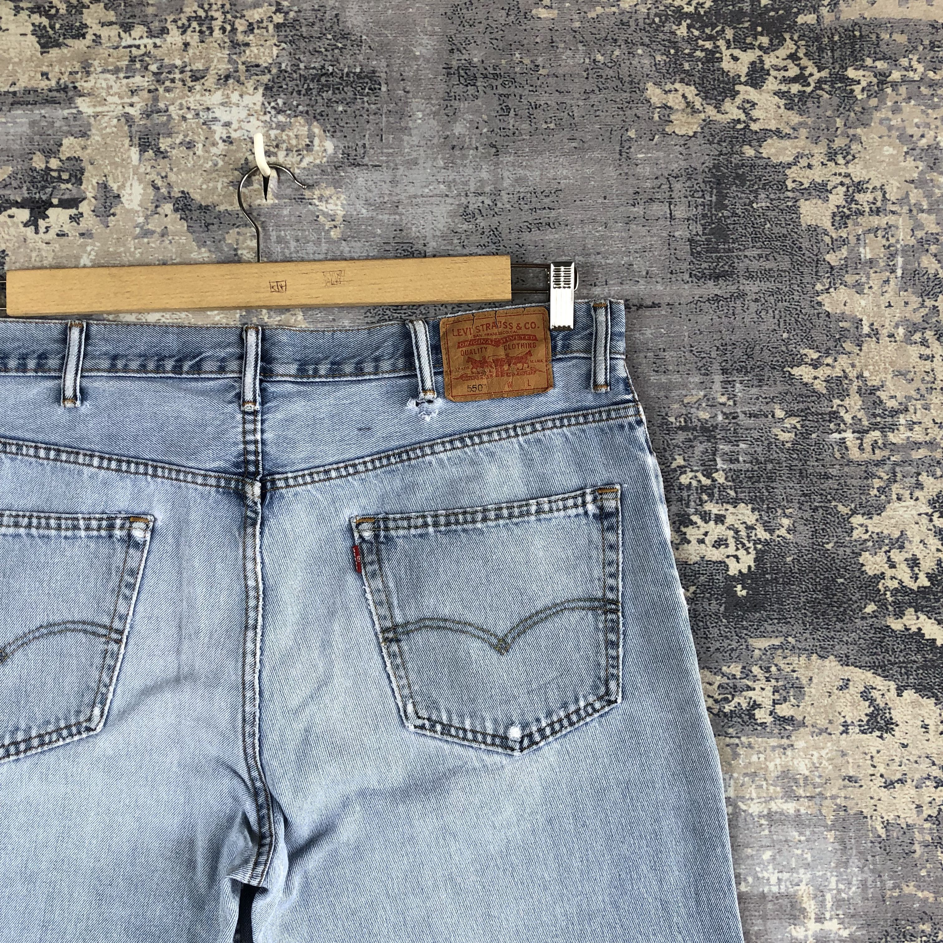 Levi's Vintage Y2K Levis Light Wash Jeans Levi's 505 Faded Denim Size US 40 / EU 56 - 5 Thumbnail