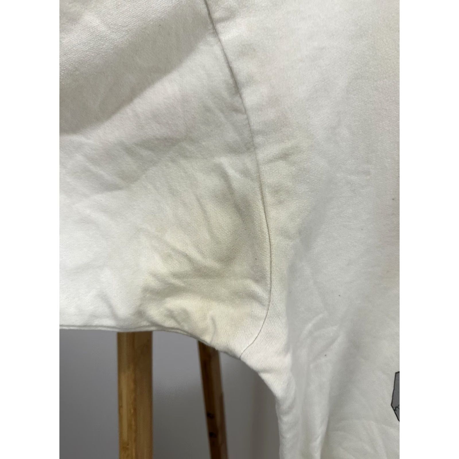 Vintage VTG 80s Train To Gain Flex Workout Thick Big Muscle Boxy Weightlifting T-Shirt L Cream Men Shirt Powerlifting Workout Mens Size US L / EU 52-54 / 3 - 7 Thumbnail