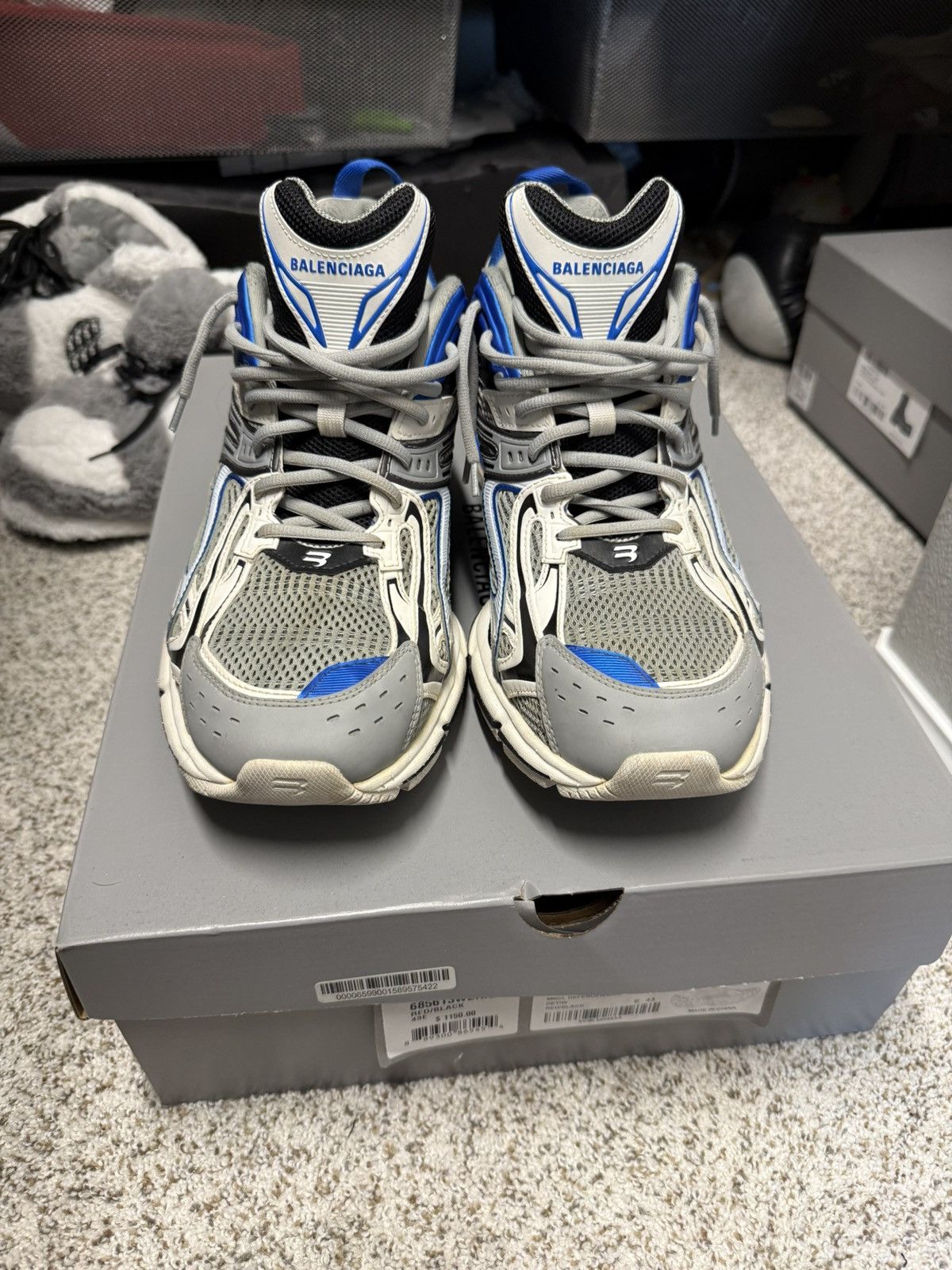 BALENCIAGA xpander ブルー　41 Balenciaga X-Pander Blue Grey Men's - 653871W2RA44012 - US