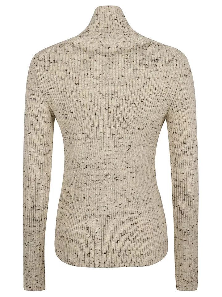 Jil Sander o1loc1c1224 Sweater in Beige Size S / US 4 / IT 40 - 2 Thumbnail