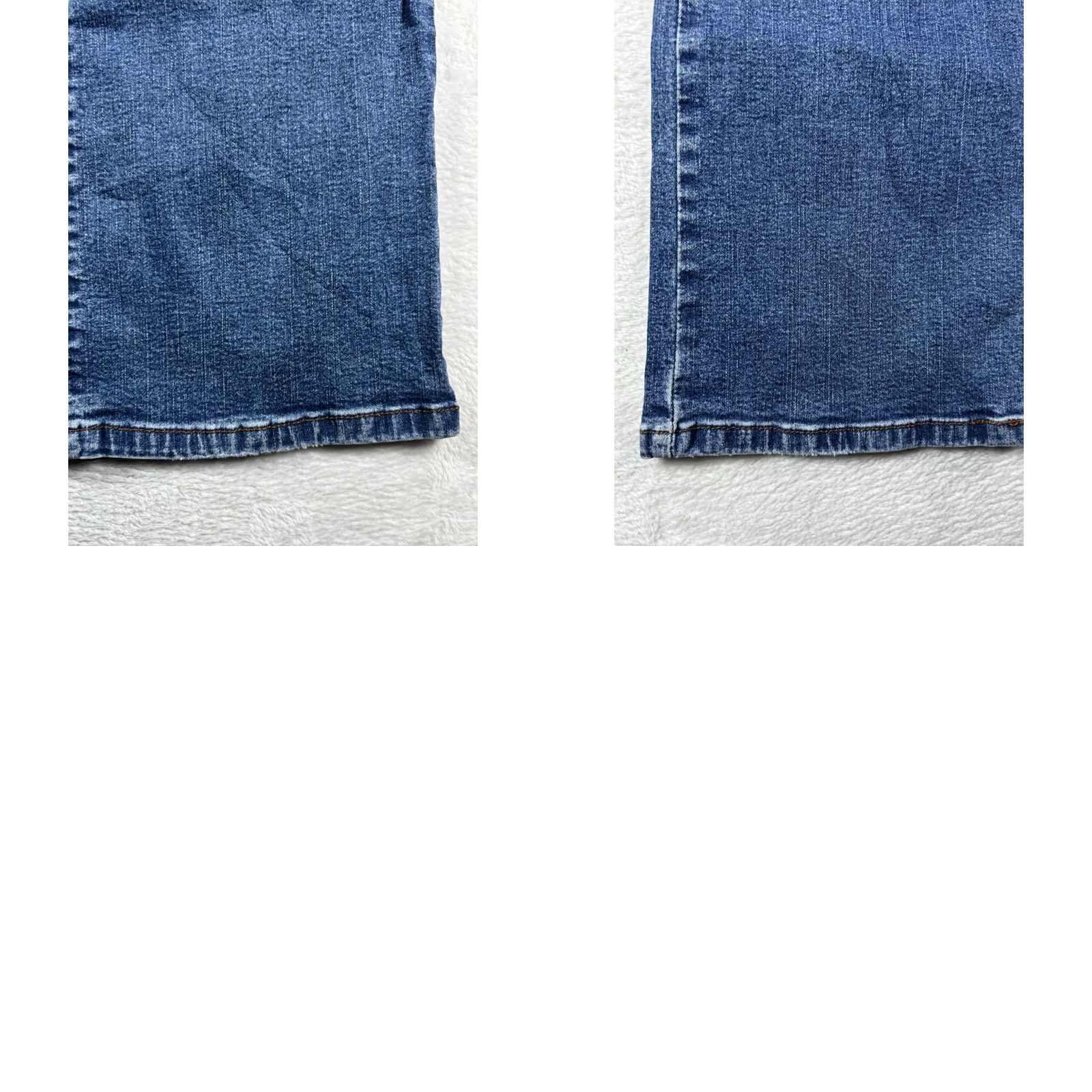 Levi's Levi's 512 Jeans Women's Slim Straight Blue Cotton Denim 8 Regular Button Zipper 5-Pocket Design Size 30" / US 8 / IT 44 - 9 Thumbnail