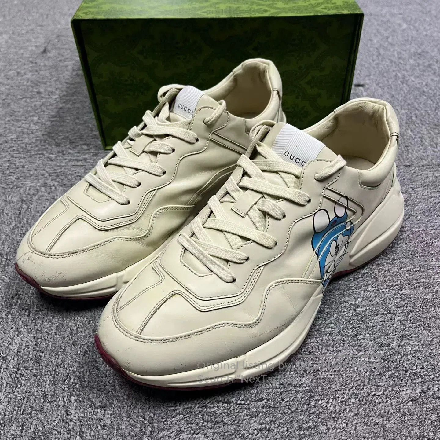 Gucci gucci white chunky dad shoes size 9.5. Size US 9.5 / EU 42-43 - 2 Thumbnail