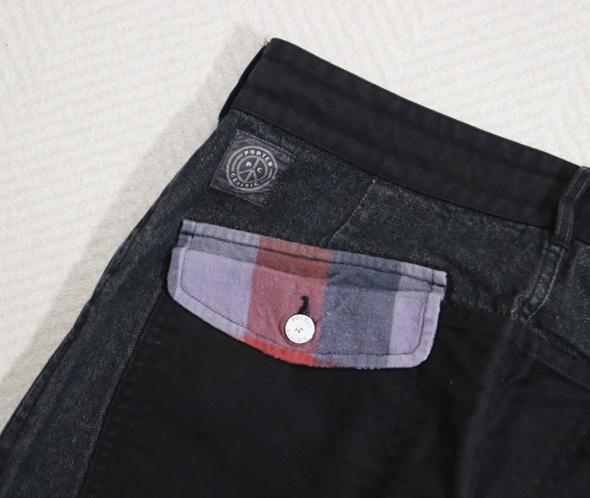 Porter Classic Porter Classic Kendo Denim Wide Pants Size US 32 / EU 48 - 9 Thumbnail