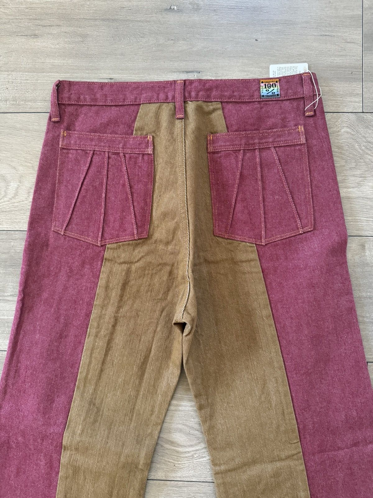 Kapital Kapital Denim Split-Color Jeans Size US 36 / EU 52 - 2 Thumbnail