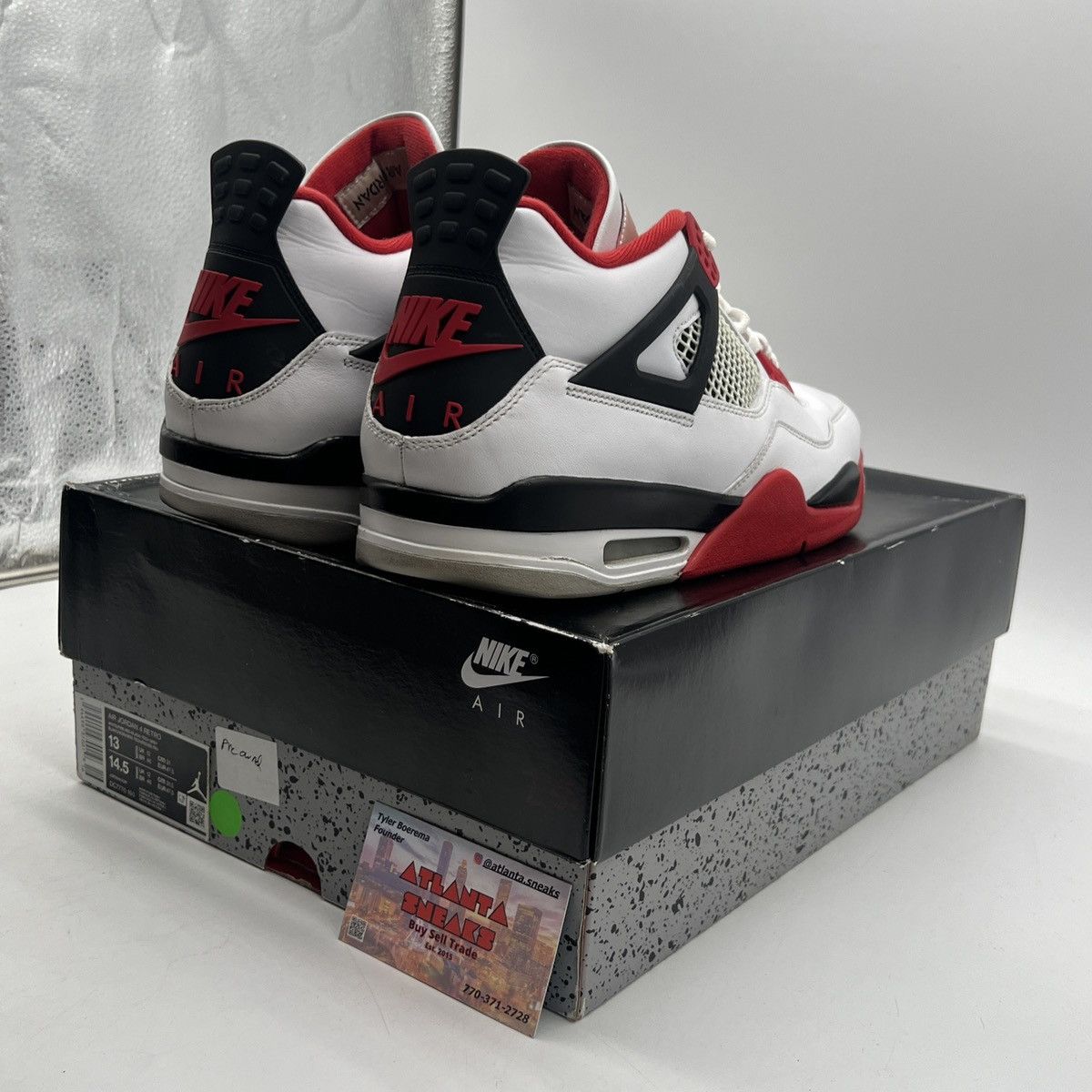 Jordan Brand Air Jordan 4 fire red Size US 13 / EU 46 - 5 Thumbnail