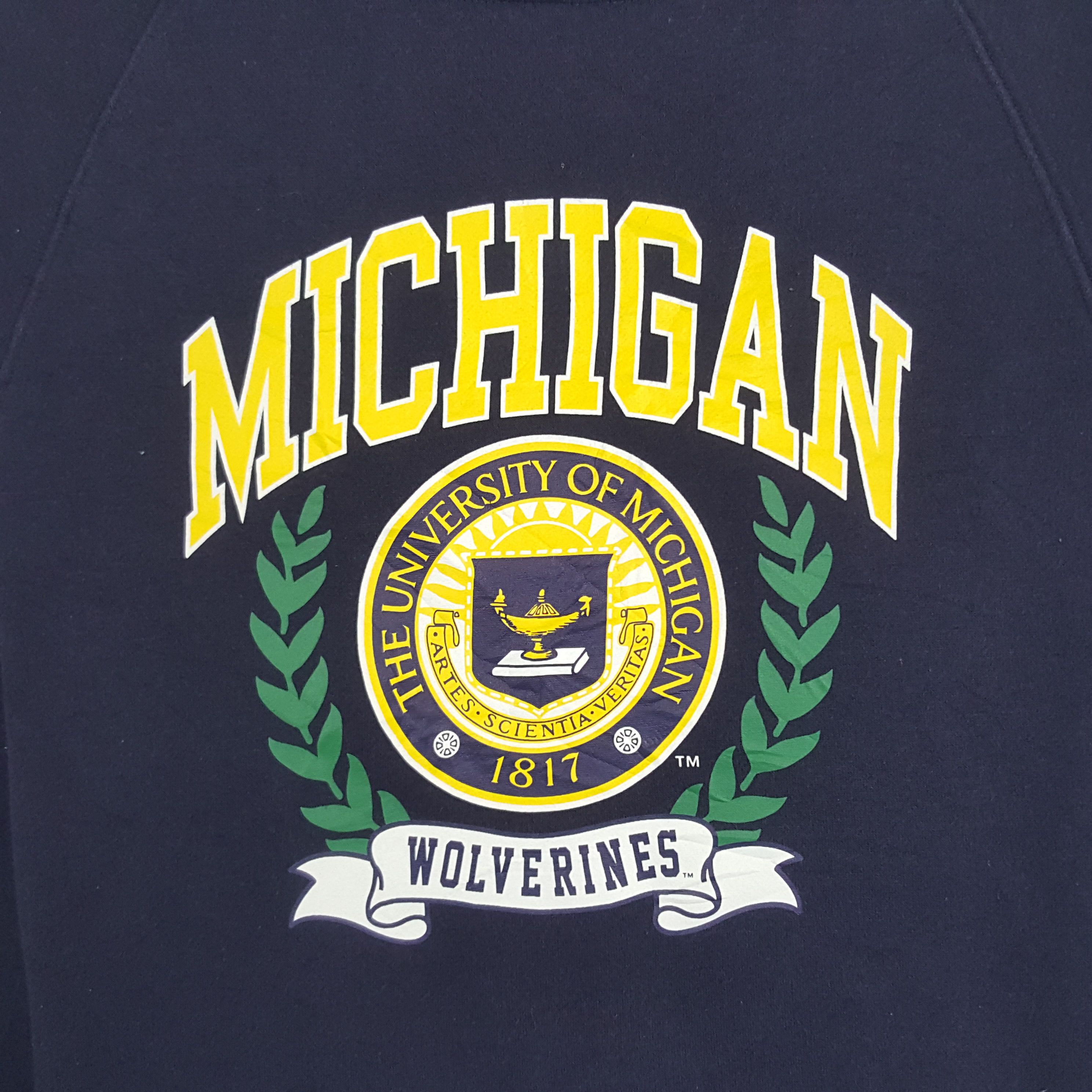 Vintage Vintage The University of Michigan Sweatshirt Size S / US 4 / IT 40 - 2 Thumbnail