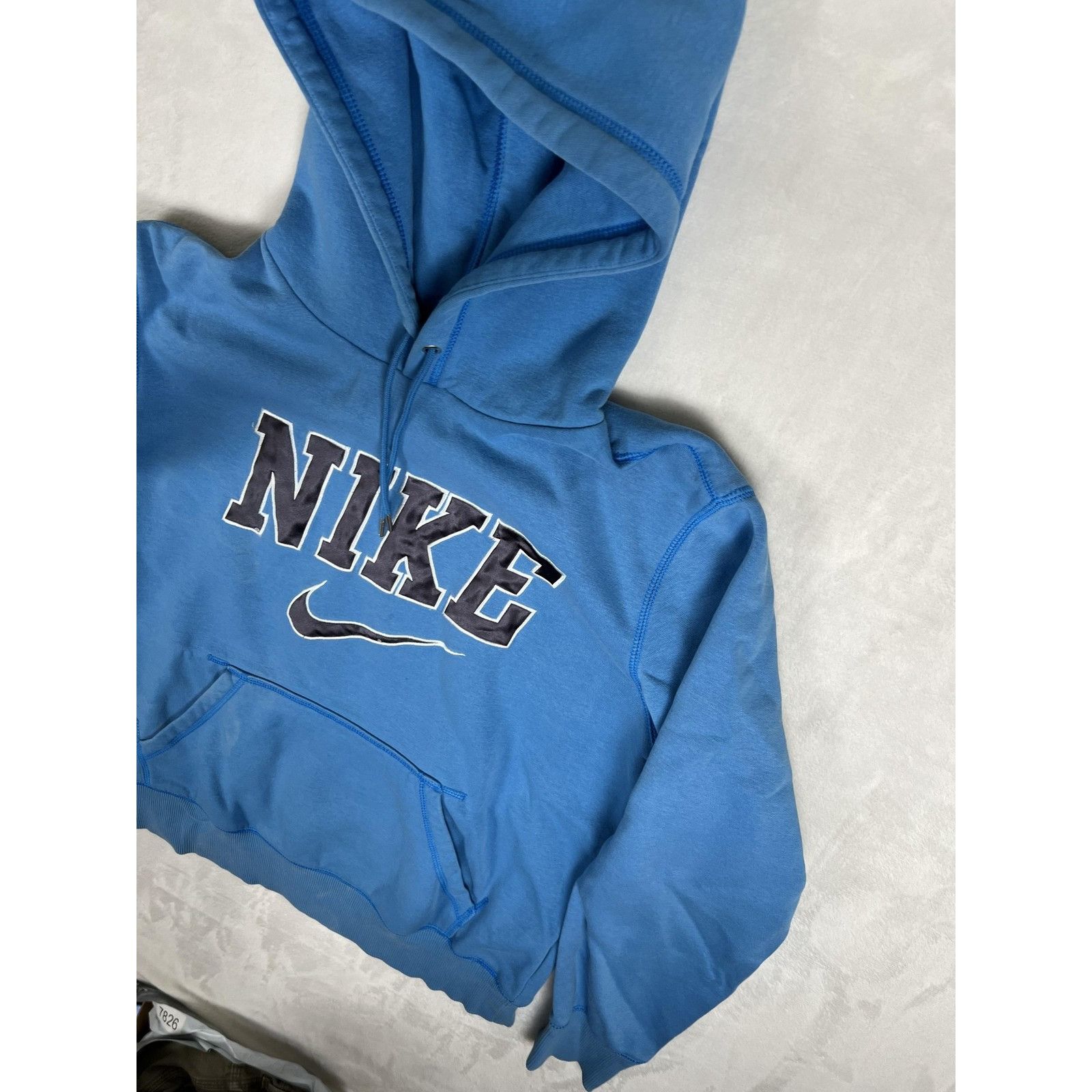 Nike Vintage Nike Hoodie Sweatshirt Mens Medium Blue Pullover Spe Size US M / EU 48-50 / 2 - 5 Thumbnail