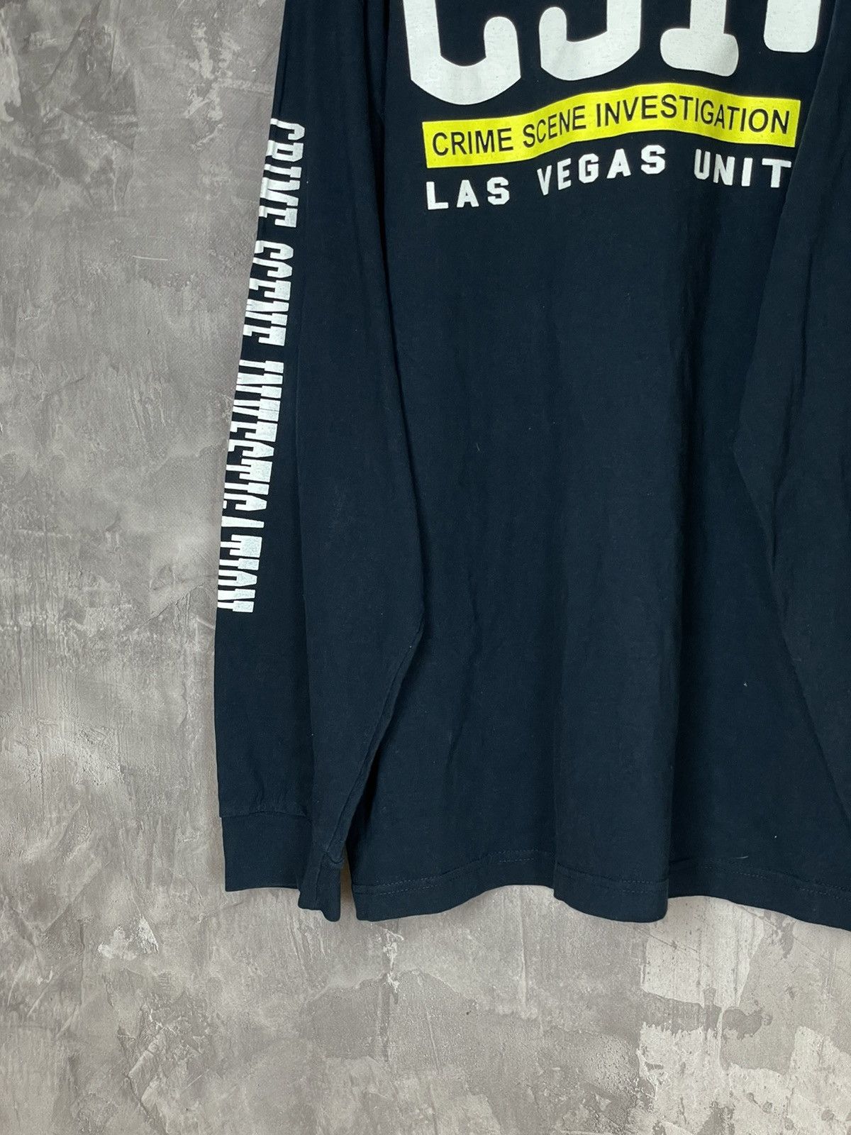 Vintage Vintage Y2K CSI Las Vegas TV Promo Long sleeve T Shirt Size US XL / EU 56 / 4 - 5 Thumbnail