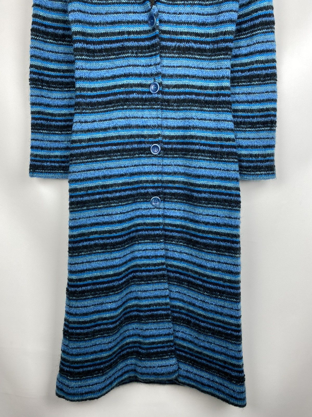 Kenzo × Vintage Kenzo Jungle Vintage Ladies Wool Long Cardigan Sweater Size S / US 4 / IT 40 - 3 Thumbnail