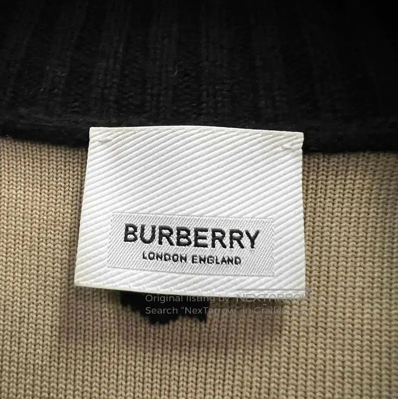 Burberry Burberry Black Wool Cardigan for Women. Size M / US 6-8 / IT 42-44 - 4 Thumbnail