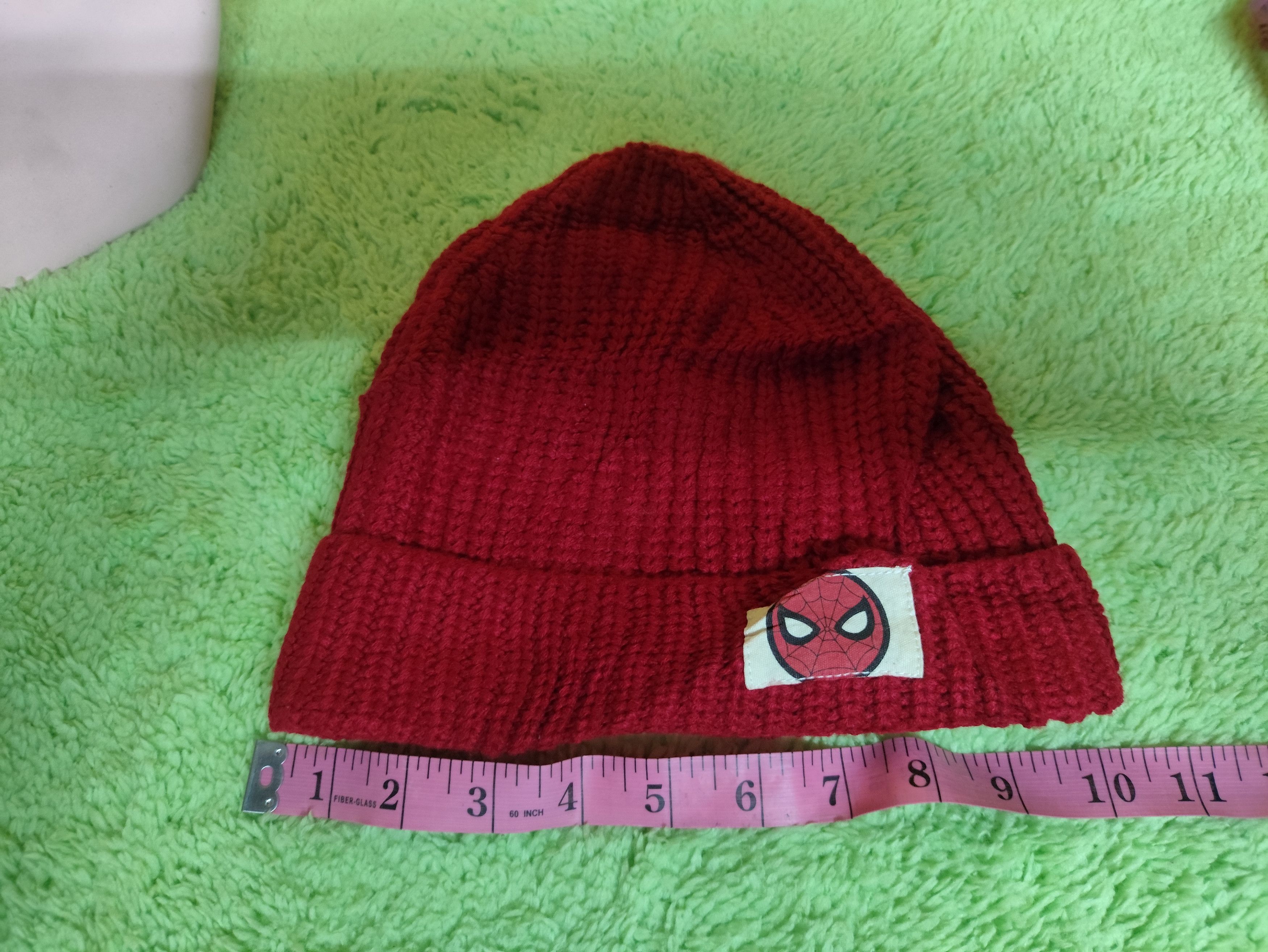 Marvel Comics × Vintage Vintage SPIDERMAN ❌ MARVEL BEANIE SNOWCAP Size ONE SIZE - 5 Thumbnail