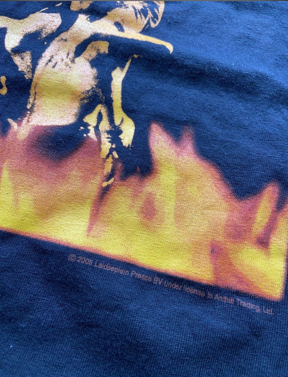 Band Tees ACDC 2005 Licence Band Tee vintage opium flames 00s Size US L / EU 52-54 / 3 - 2 Thumbnail