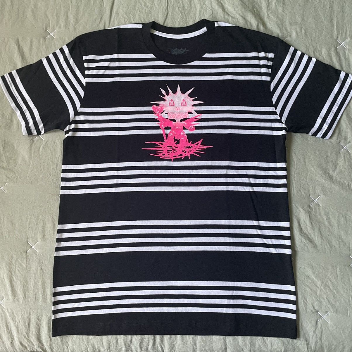 Drain Gang × Yung Lean Drain Gang Merch Black White T shirt 2022 | Grailed