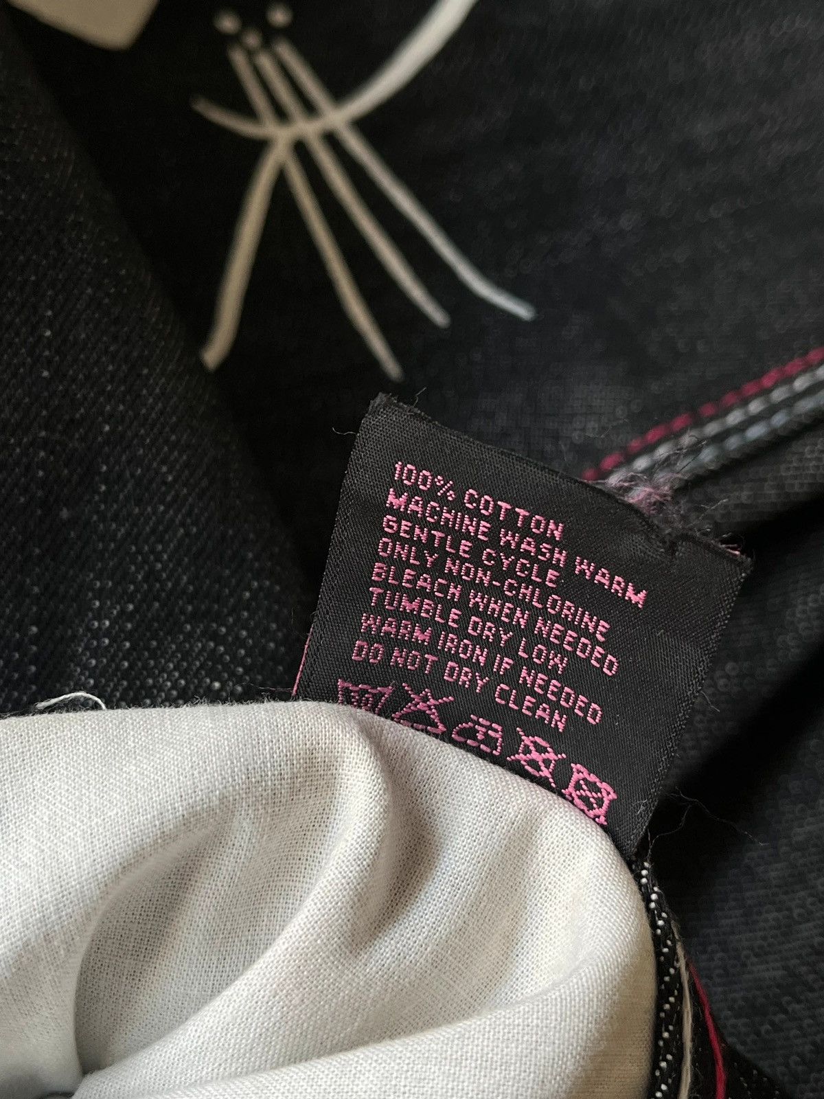 Vintage OG Pink Panter Hip-Hop Baggy Print Tag Graffiti Deadstock Size US 38 / EU 54 - 15 Thumbnail