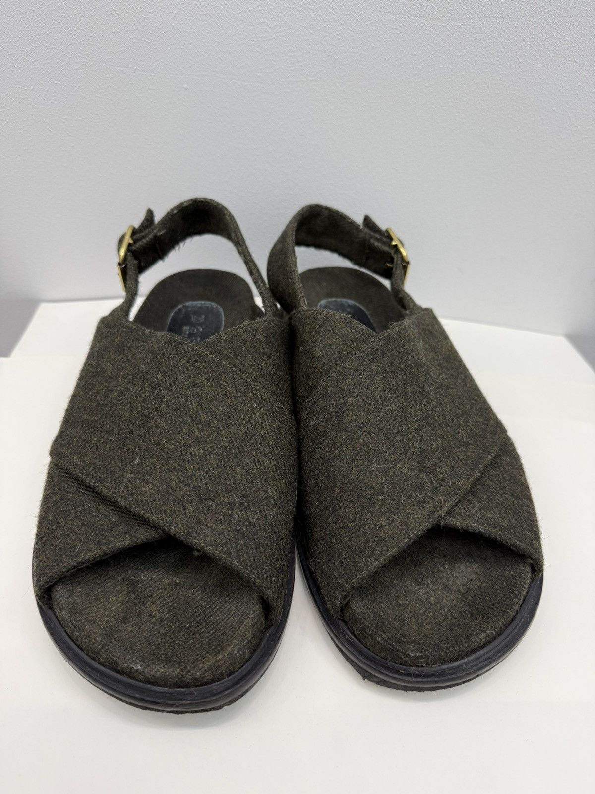 Marni Marni Tweed Fussbett Sandals Size US 8.5 / EU 41-42 - 3 Thumbnail