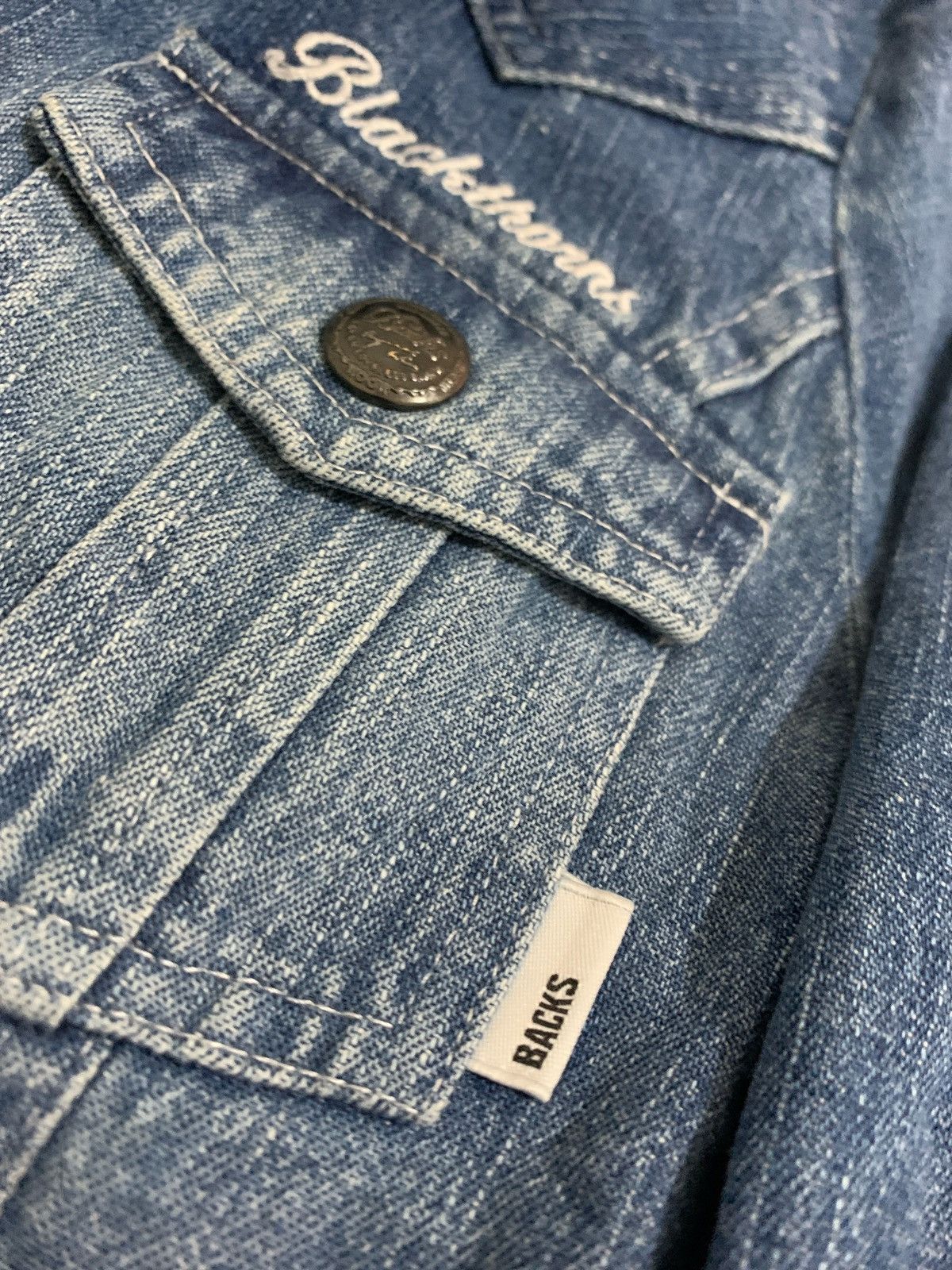 Hysteric Glamour × If Six Was Nine × Japanese Brand Backs Seven Loveless Ifsixwasnine Bono Denim Jacket Size US M / EU 48-50 / 2 - 8 Thumbnail