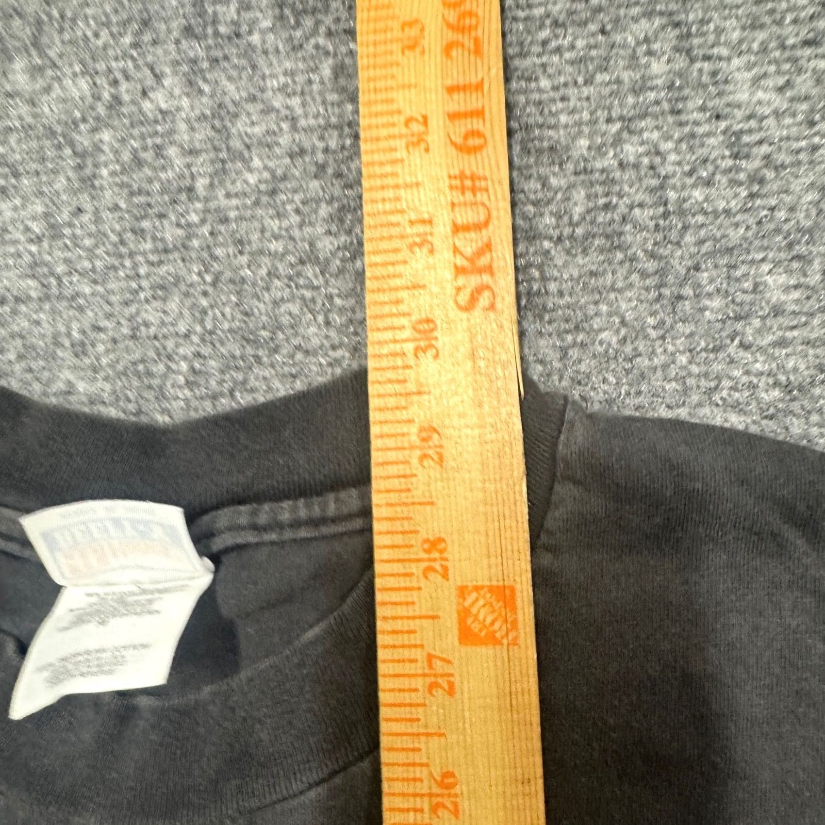 Hanes VINTAGE Hanes T-shirt Mens XL Black Faded 90's Phone Promo Qualcomm USA Made Green Distressing/Flaw Details Professed Size US XL / EU 56 / 4 - 4 Thumbnail