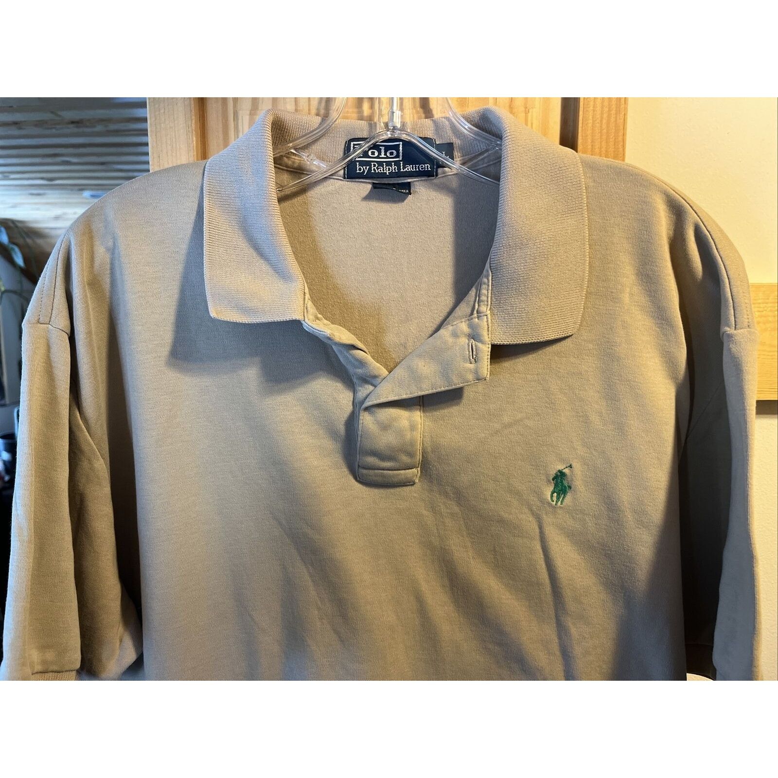 Lauren Ralph Lauren Polo Ralph Lauren Men’s L Tan SS Pullover Cotton Polo Shirt Size US L / EU 52-54 / 3 - 4 Thumbnail