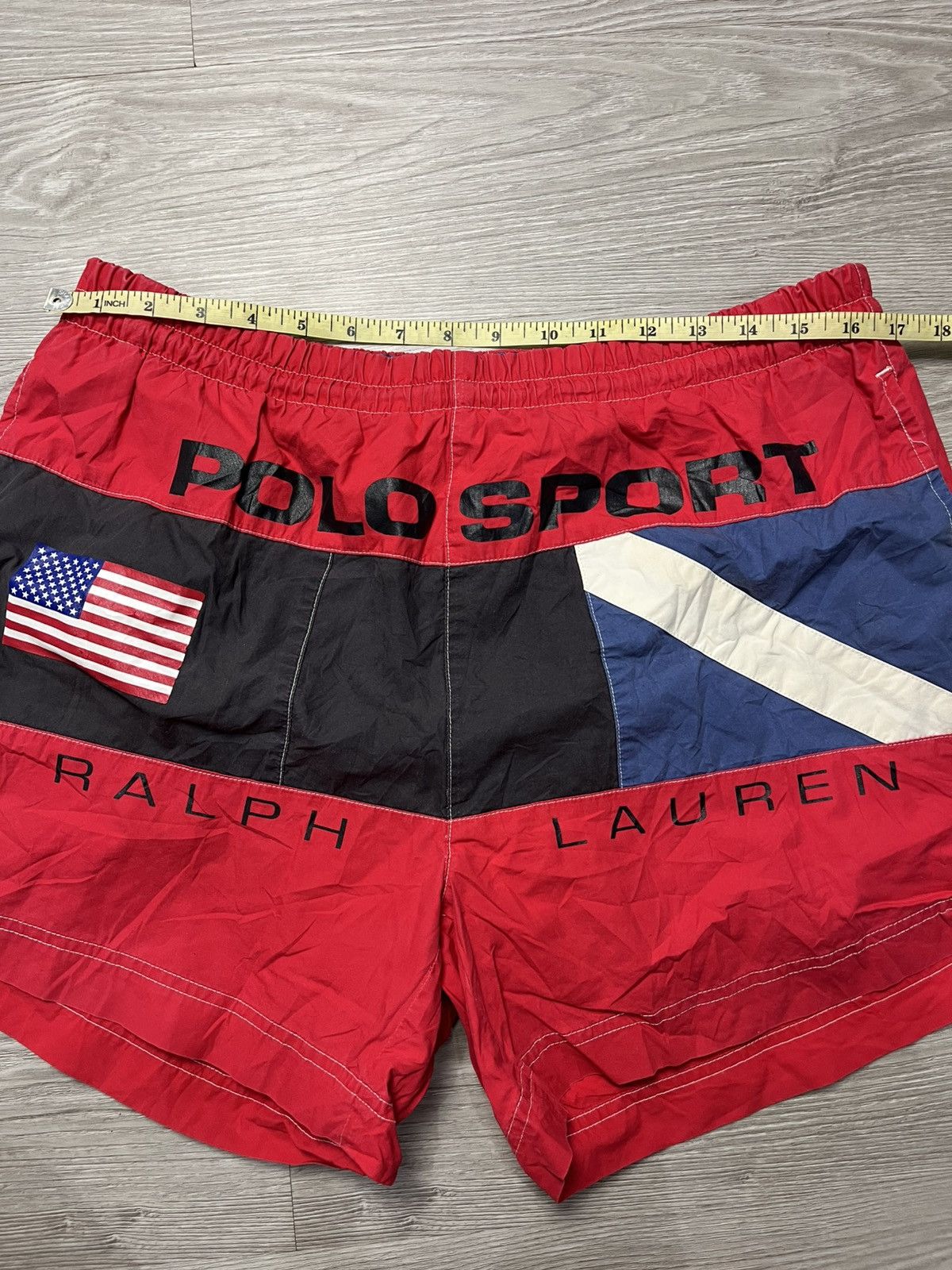 Polo Ralph Lauren Vintage 90s Polo Sport Short Pants Size US 32 / EU 48 - 6 Thumbnail