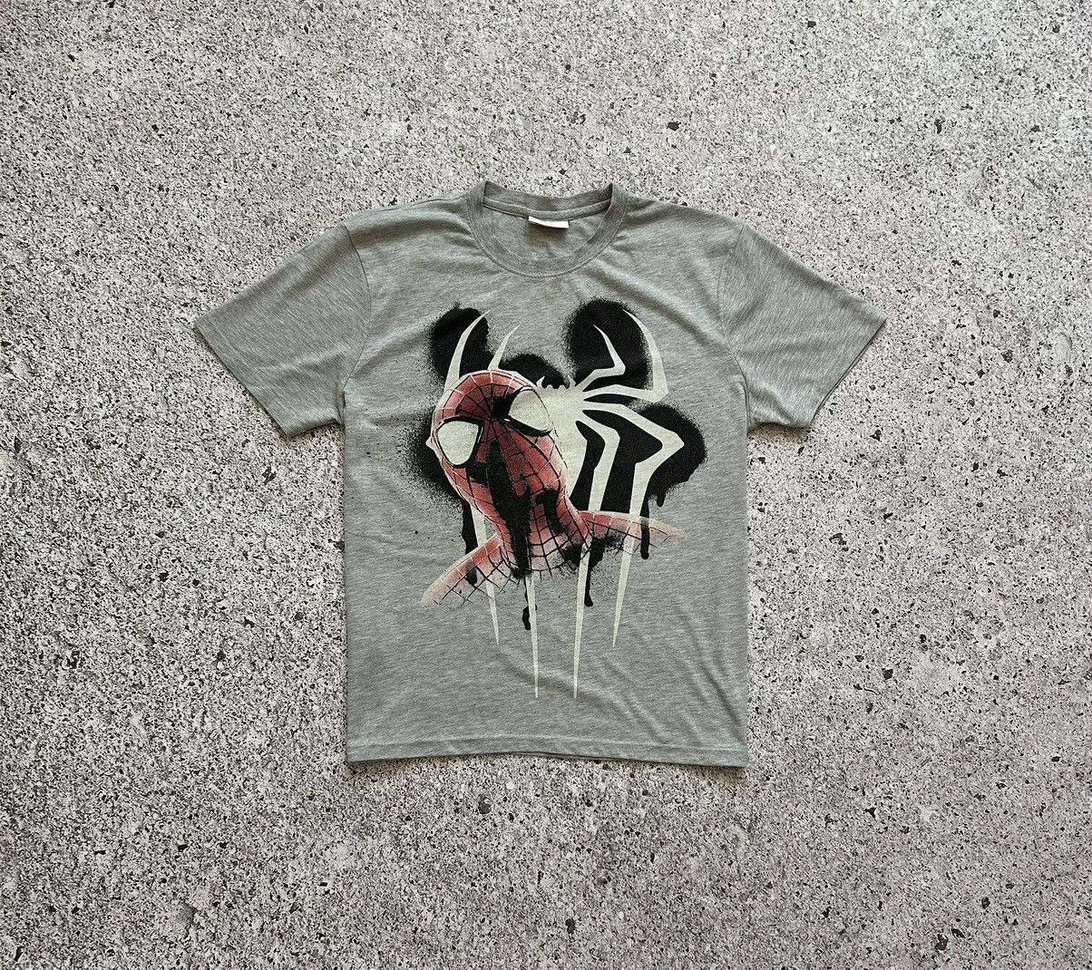 Cartoon Network × Marvel Comics 2014 The Amazing Spider Man 2 Venom Marvel Hype Y2K T-Shirt Size US XL / EU 56 / 4 - 2 Thumbnail