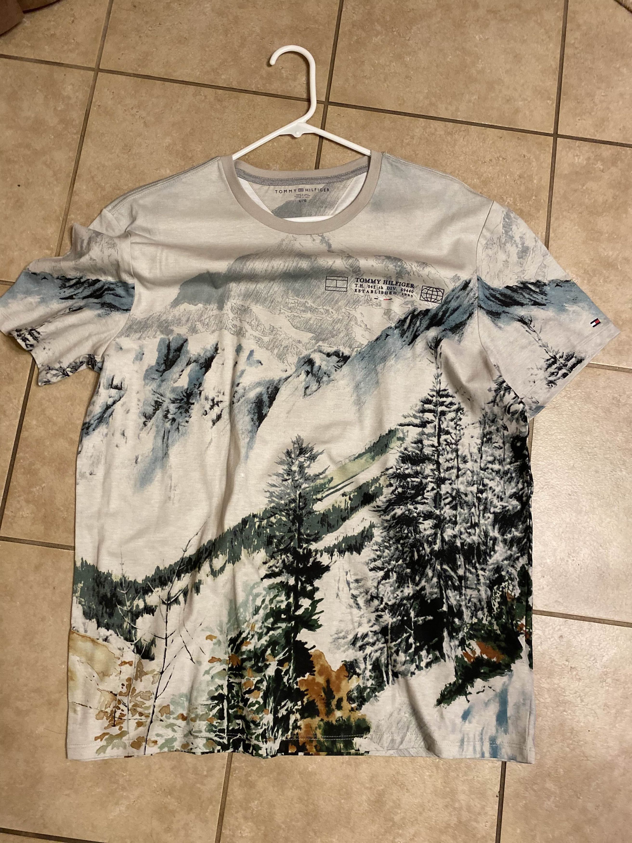 Tommy Hilfiger Tommy Hilfiger Landscape T-Shirt Size US L / EU 52-54 / 3 - 2 Thumbnail