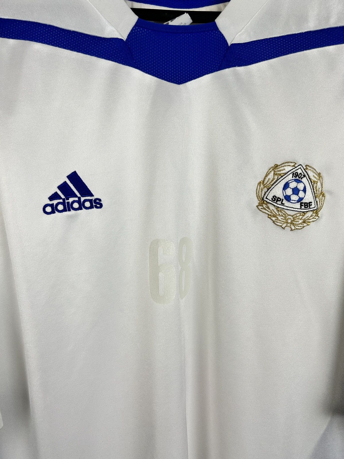 Adidas 00s Adidas Finland 2004/05 Home Kit Soccer Jersey XXL Size US XXL / EU 58 / 5 - 2 Thumbnail