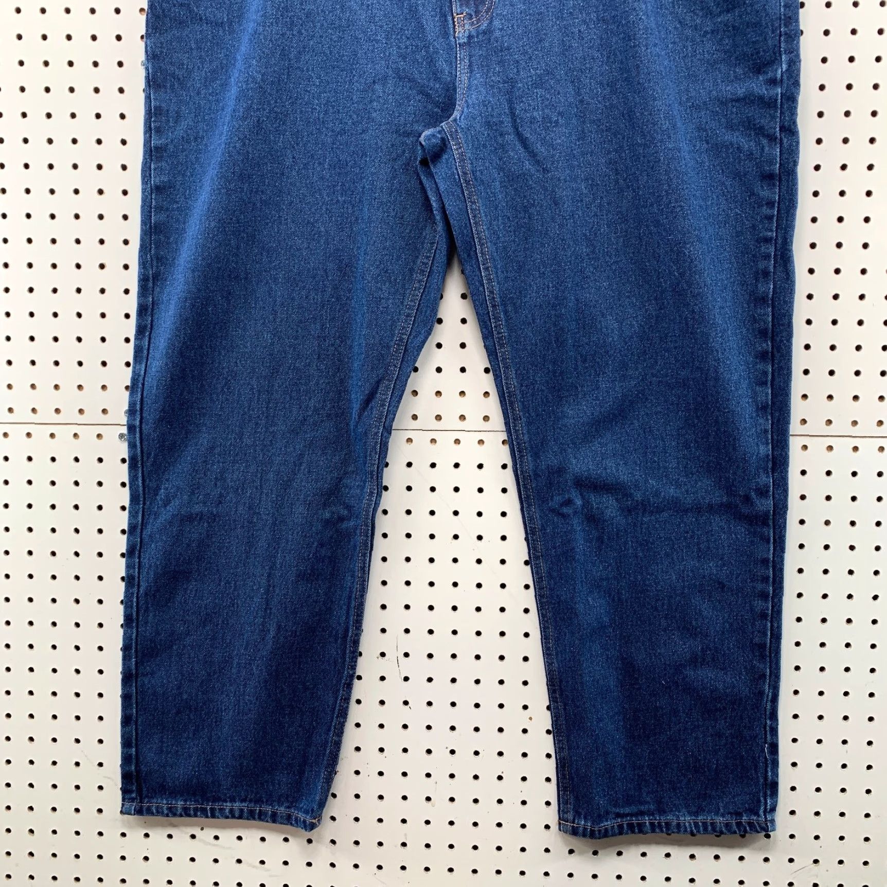 Vintage Berne Denim Jeans Mens 44x30 Blue Straight Fit Workwear P422 Jeans Size US 44 / EU 60 - 5 Thumbnail