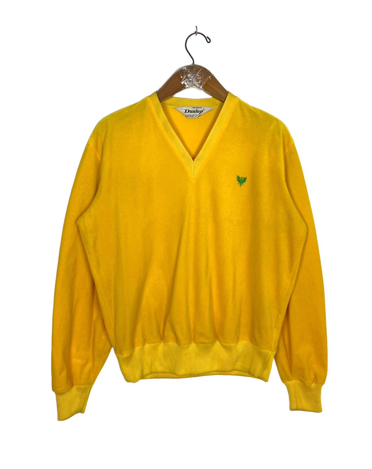 Dunlop Rare‼️ Vintage Dunlop V Neck Sweatshirt Size US S / EU 44-46 / 1 - 1 Thumbnail